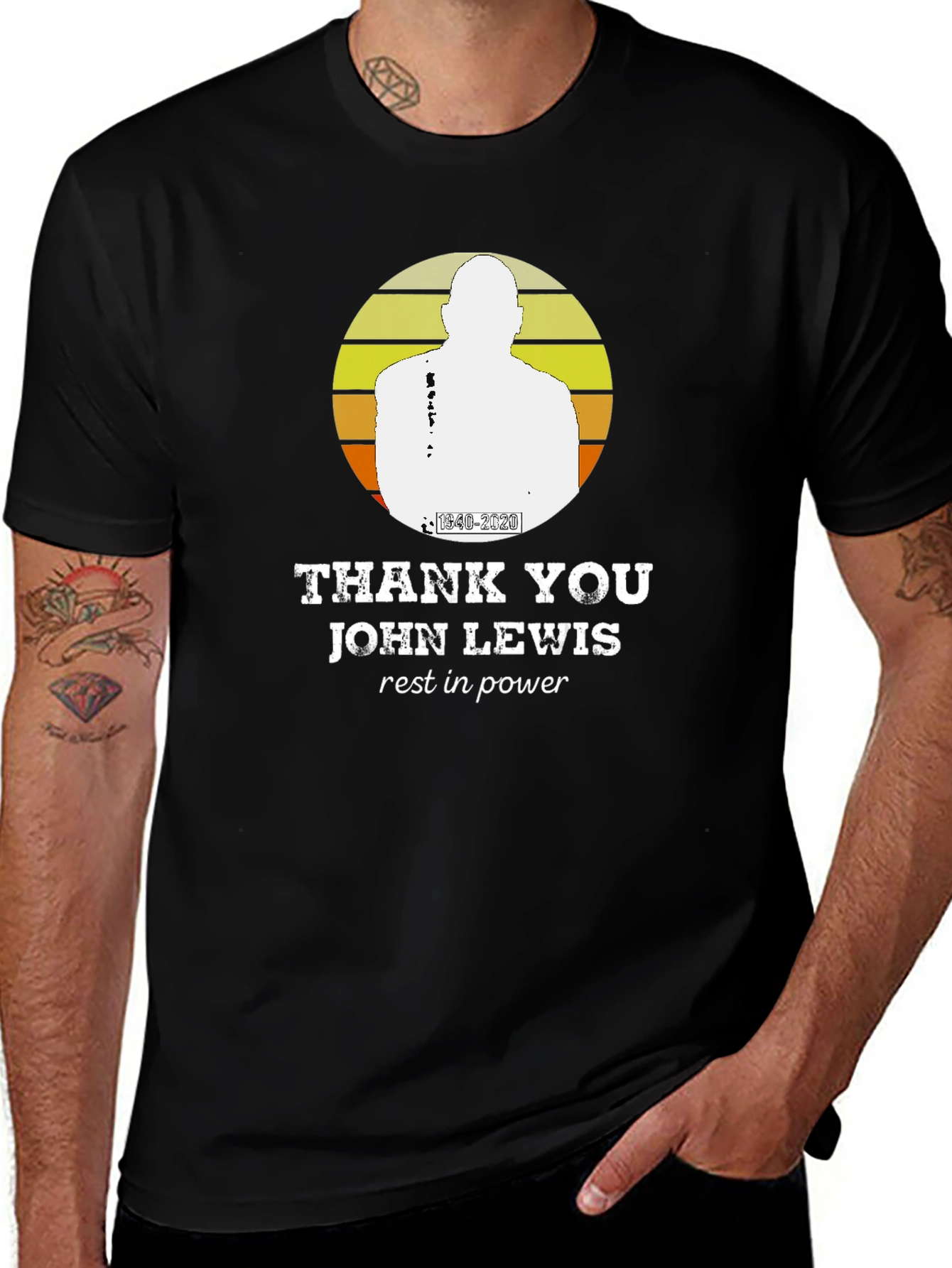 Thank You John Lewis T-Shirt - Rest in Power