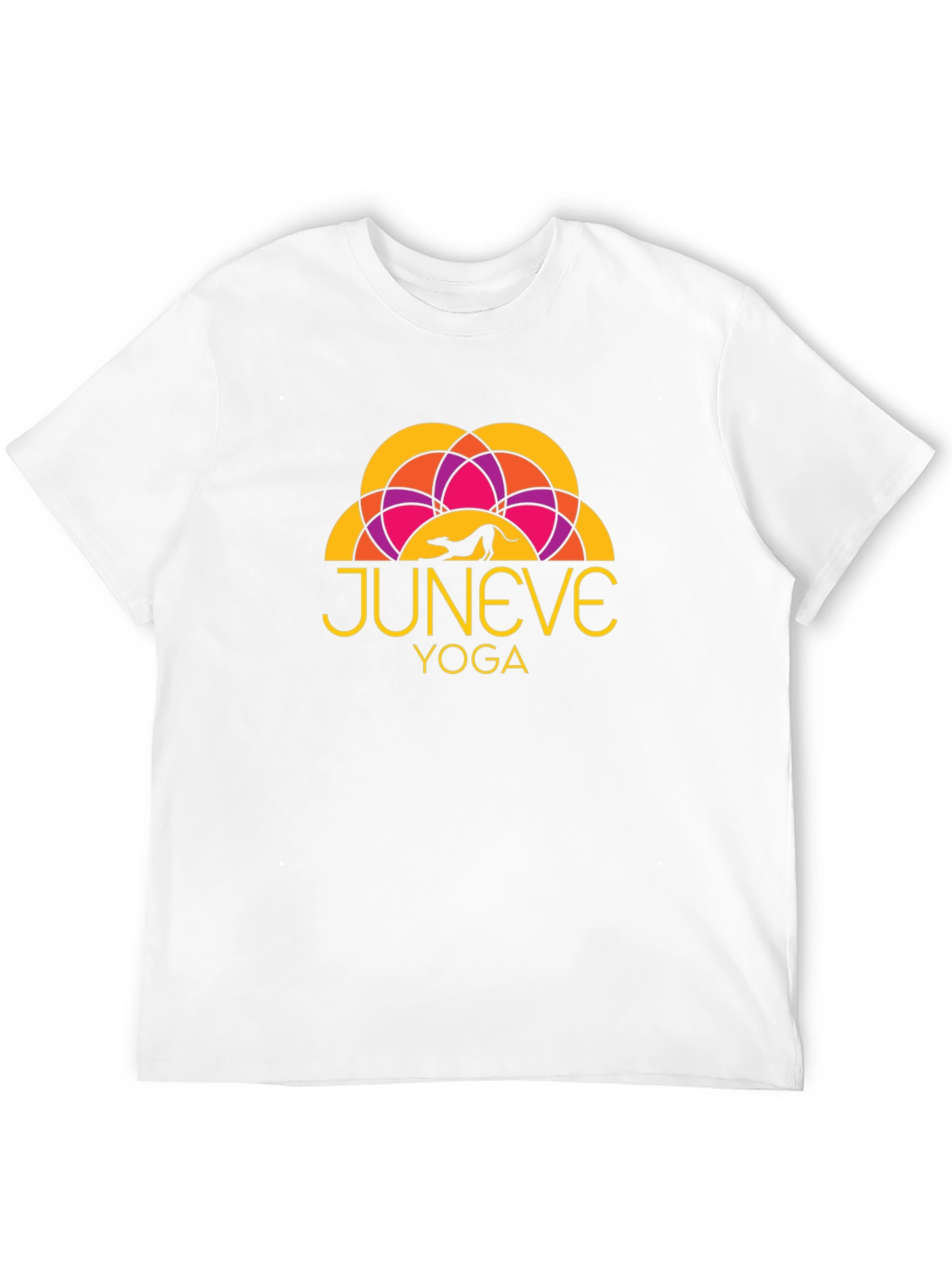 JunEve Yoga Black Graphic T-Shirt