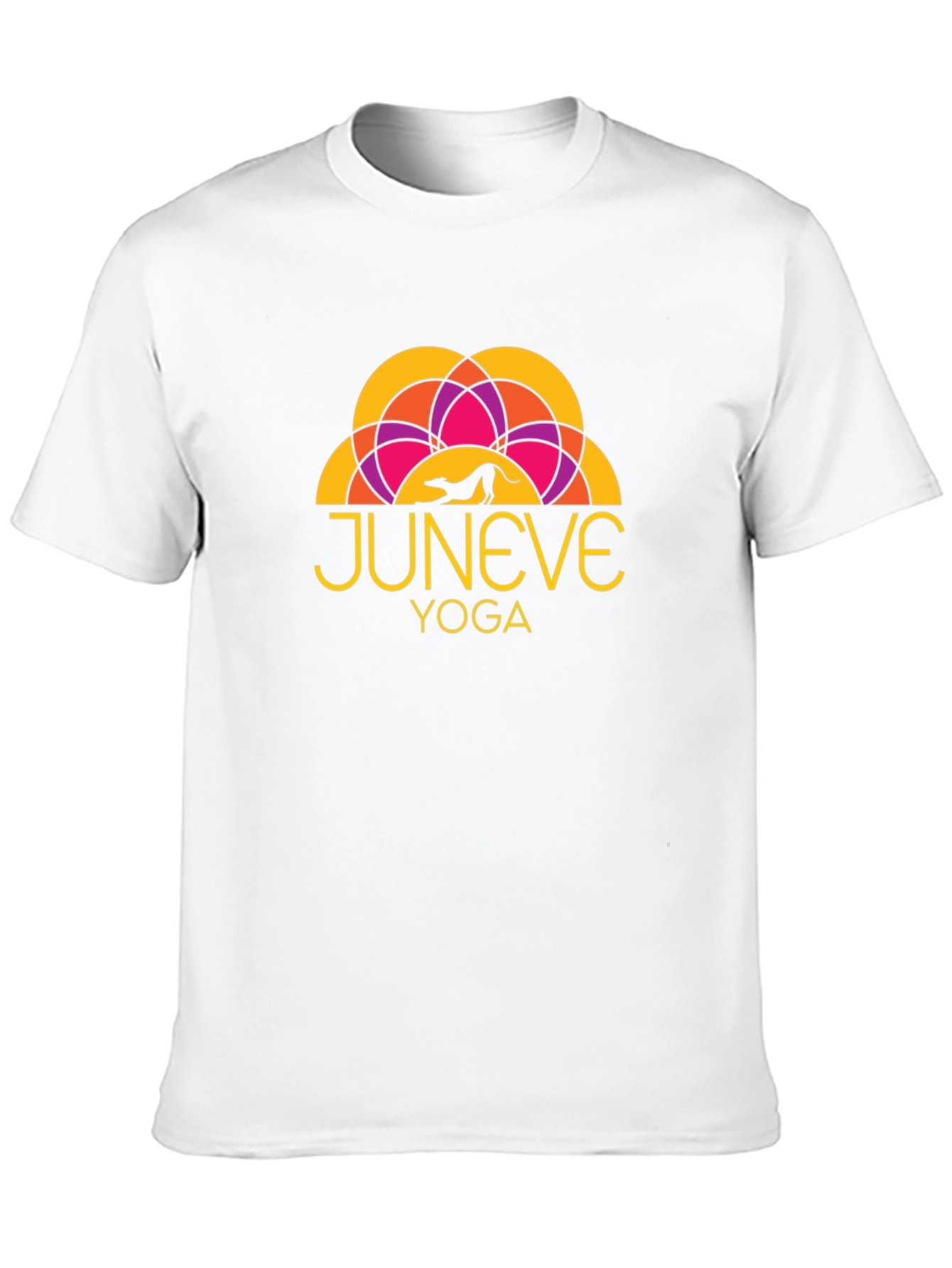 JunEve Yoga Black Graphic T-Shirt