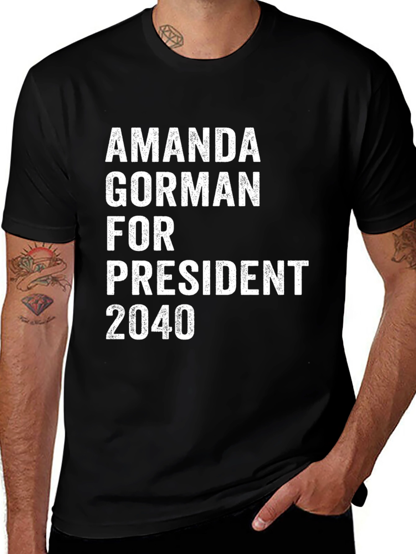 Amanda Gorman for President 2040 T-Shirt