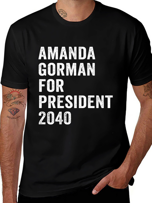 Amanda Gorman for President 2040 T-Shirt