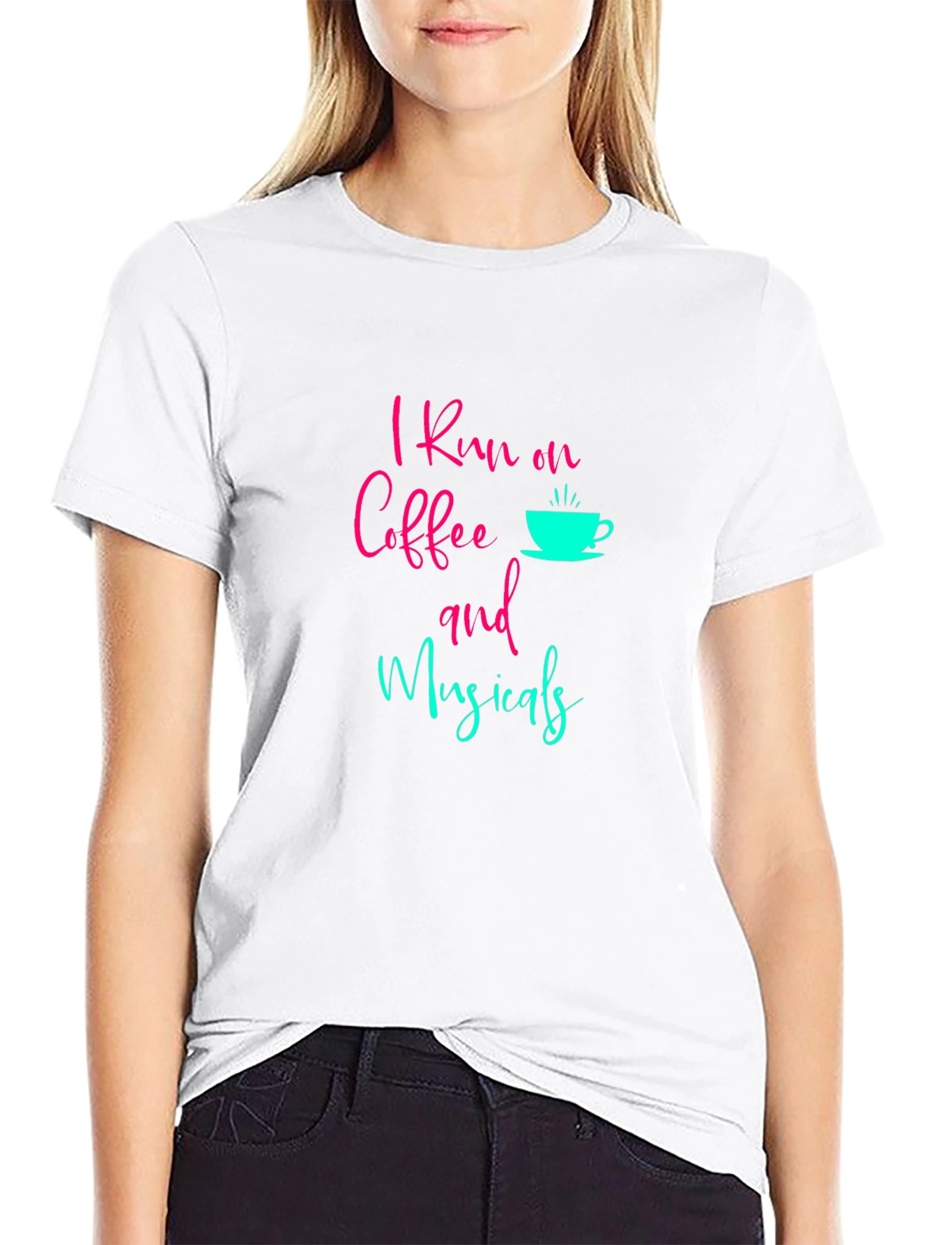 Coffee & Musicals Graphic T-Shirt
