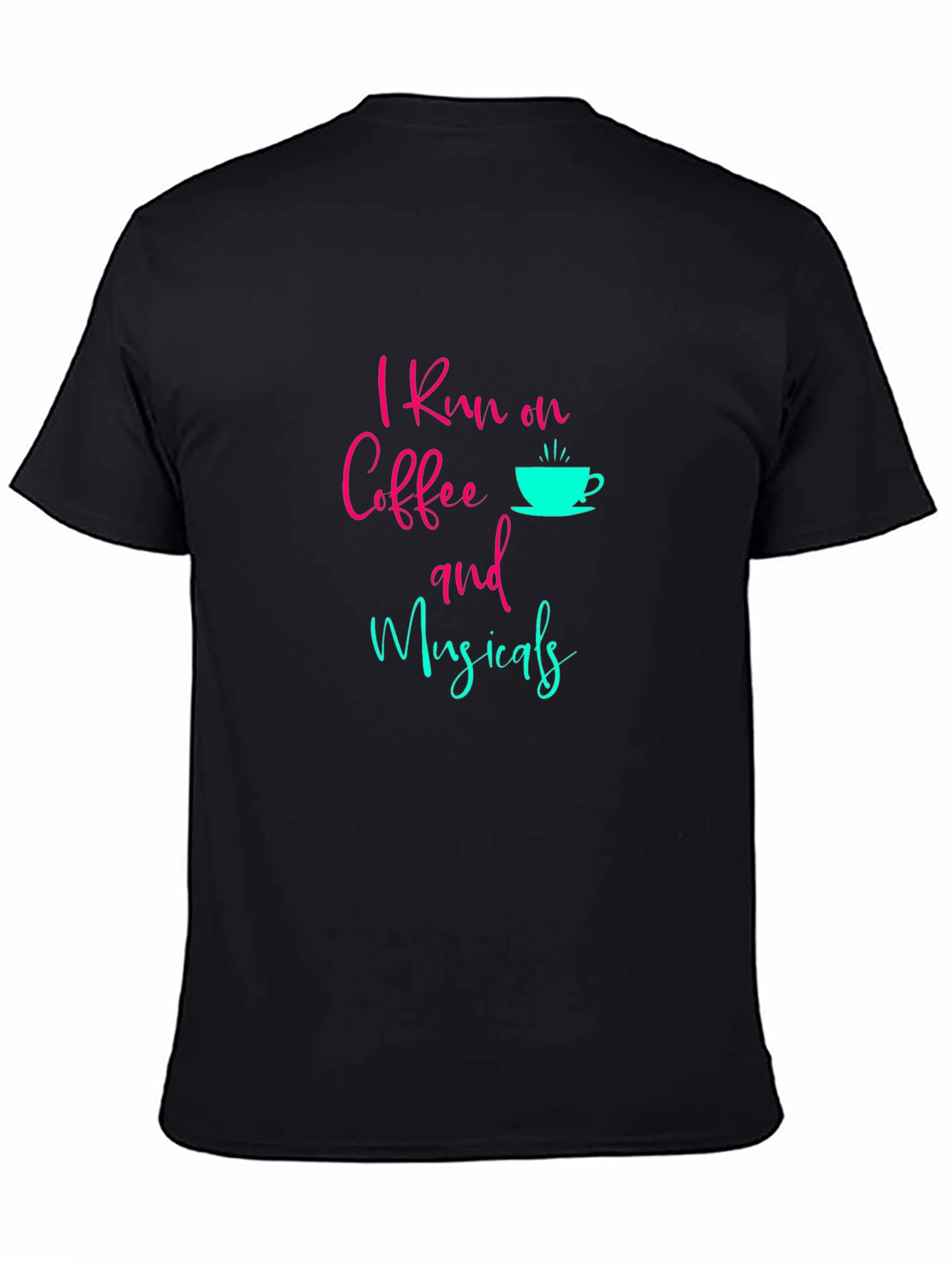 Coffee & Musicals Graphic T-Shirt