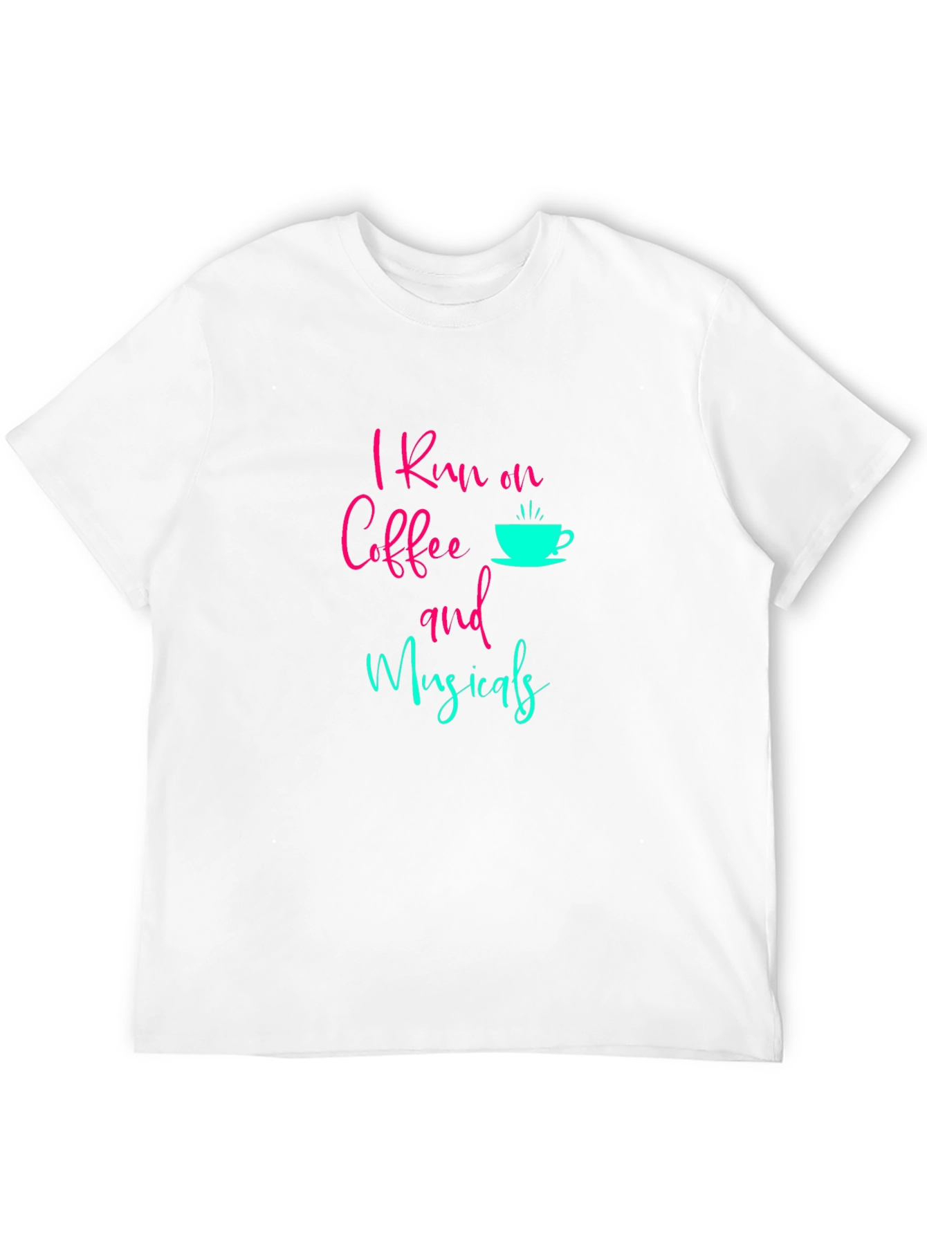 Coffee & Musicals Graphic T-Shirt