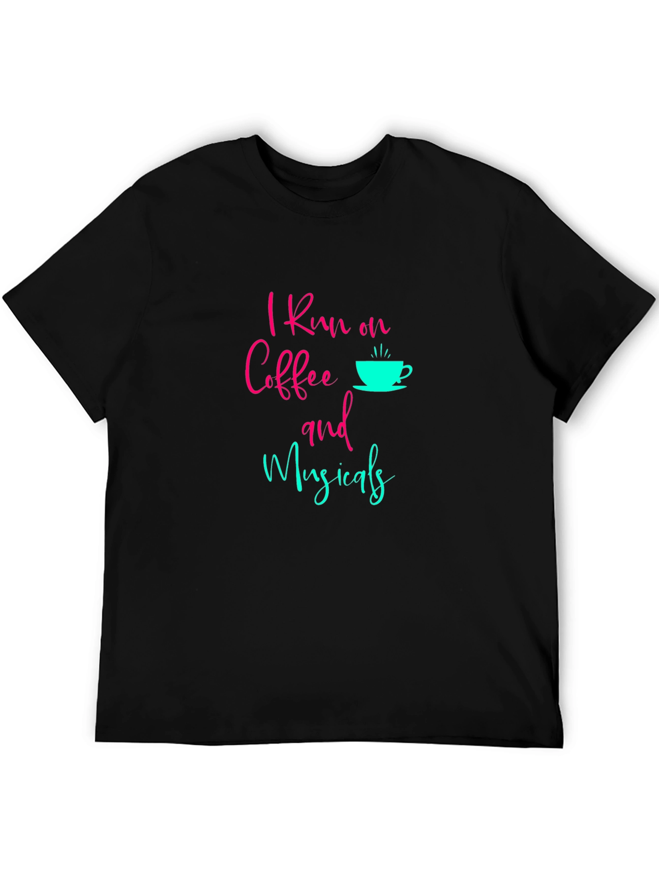 Coffee & Musicals Graphic T-Shirt