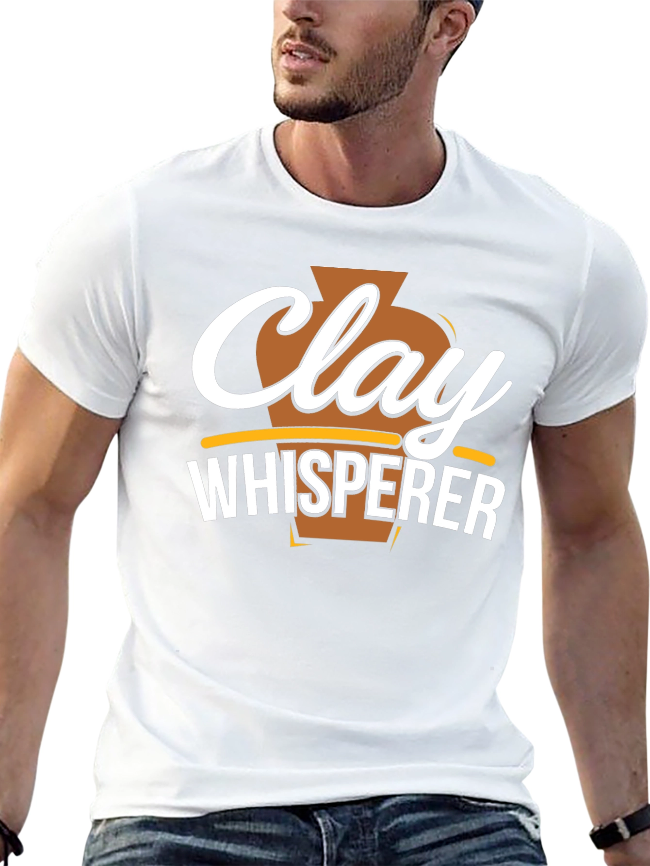 Clay Whisperer T-Shirt - Pottery Lover Gift