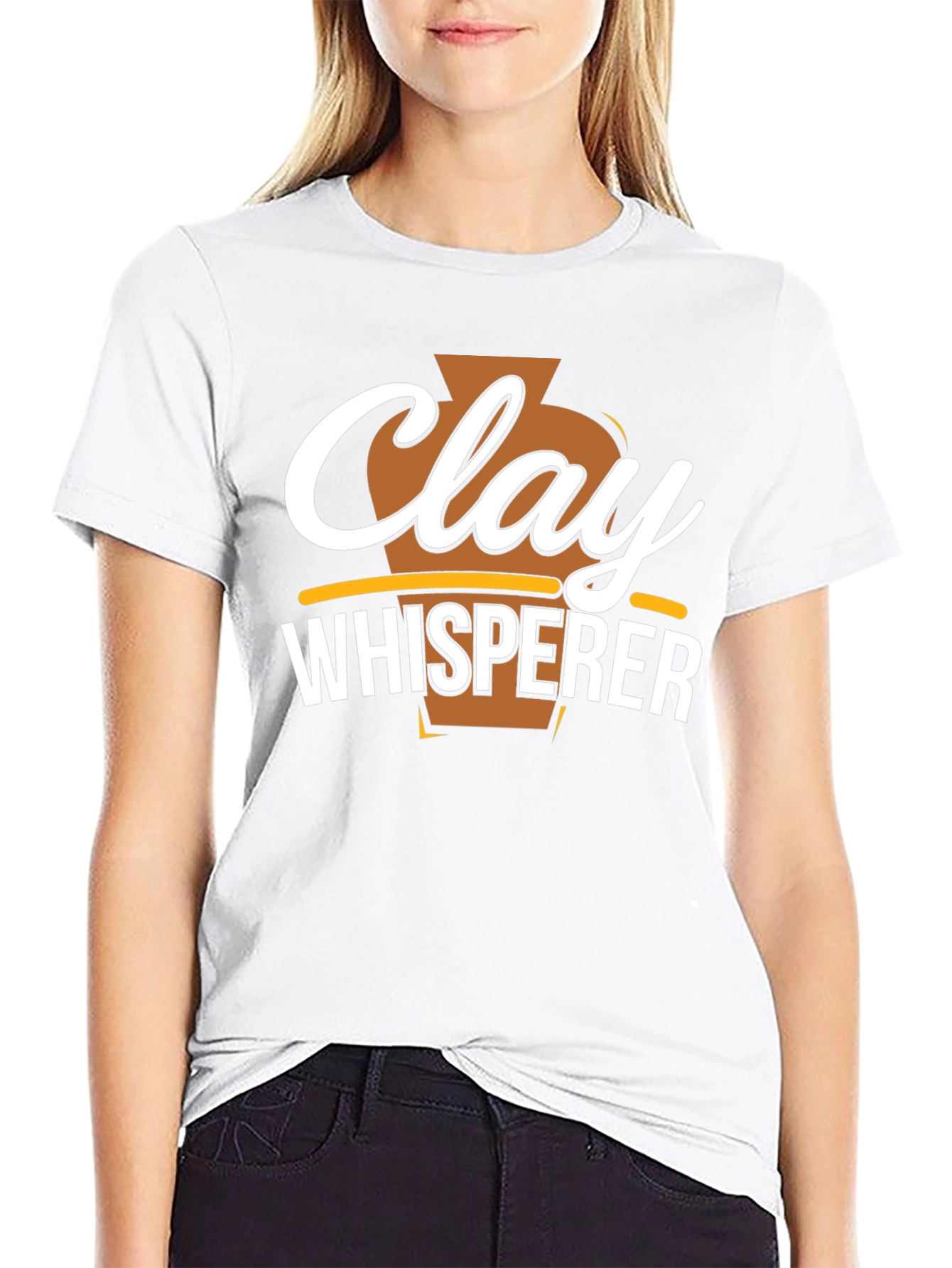 Clay Whisperer T-Shirt - Pottery Lover Gift