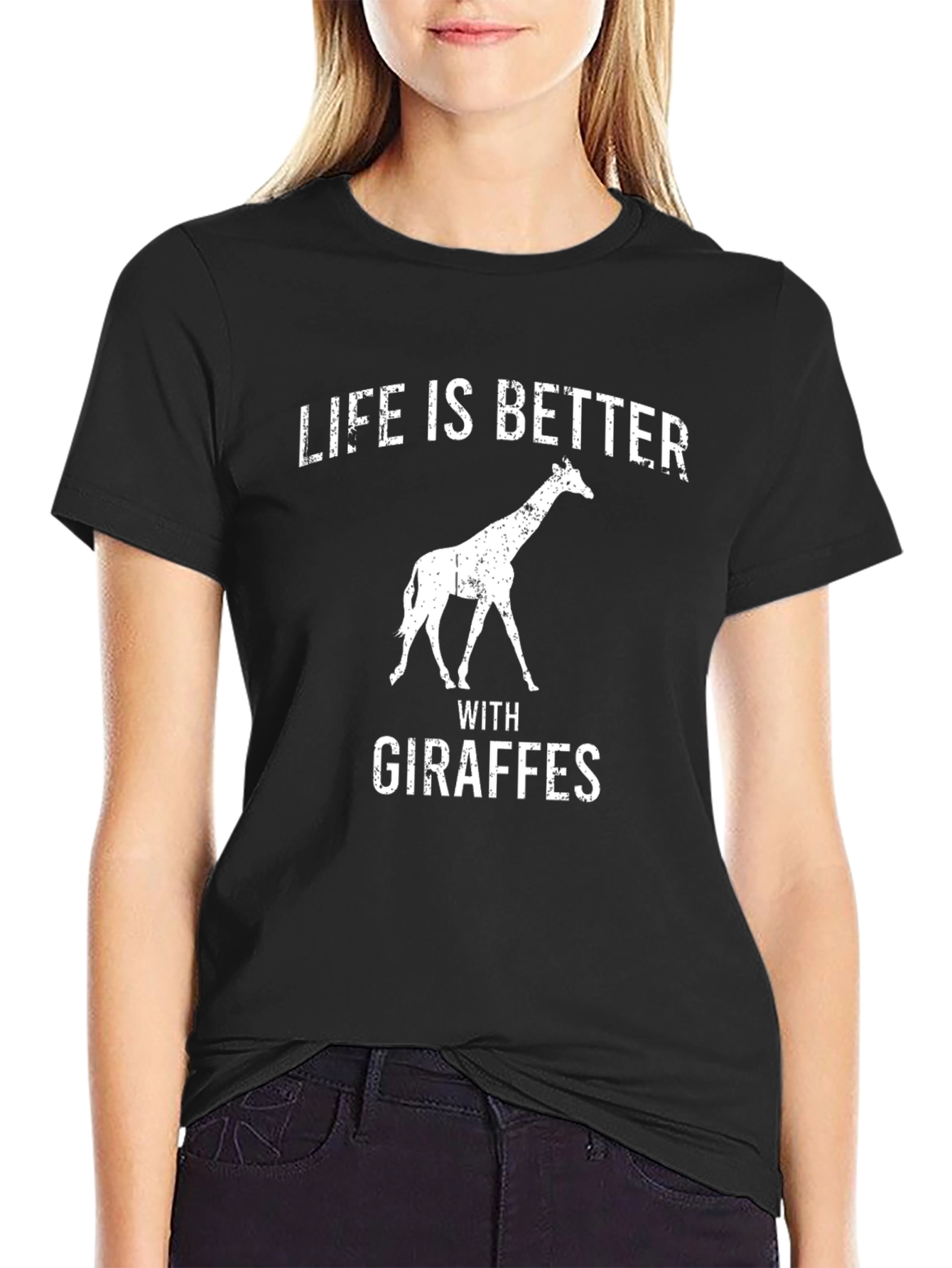 Life is Better With Giraffes T-Shirt