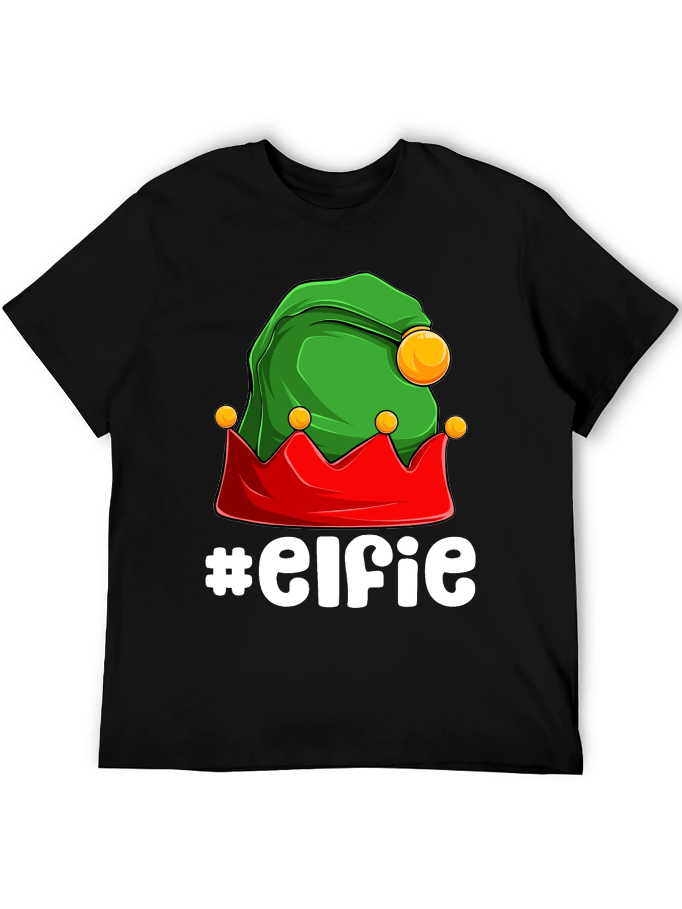 Elfie T-Shirt: Festive Holiday Graphic Tee