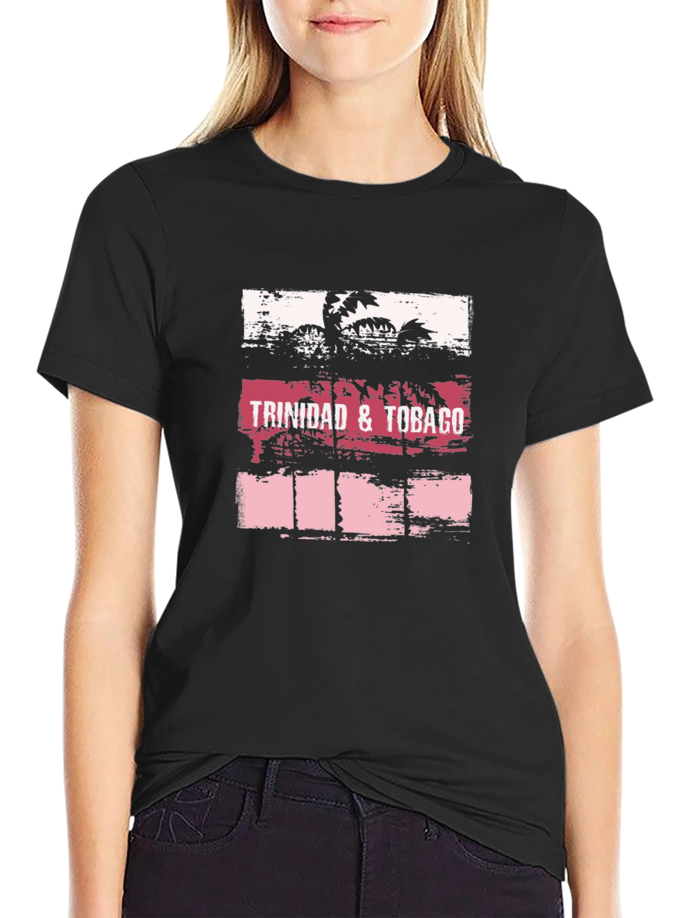 Trinidad & Tobago Graphic Tee - Tropical Island Design