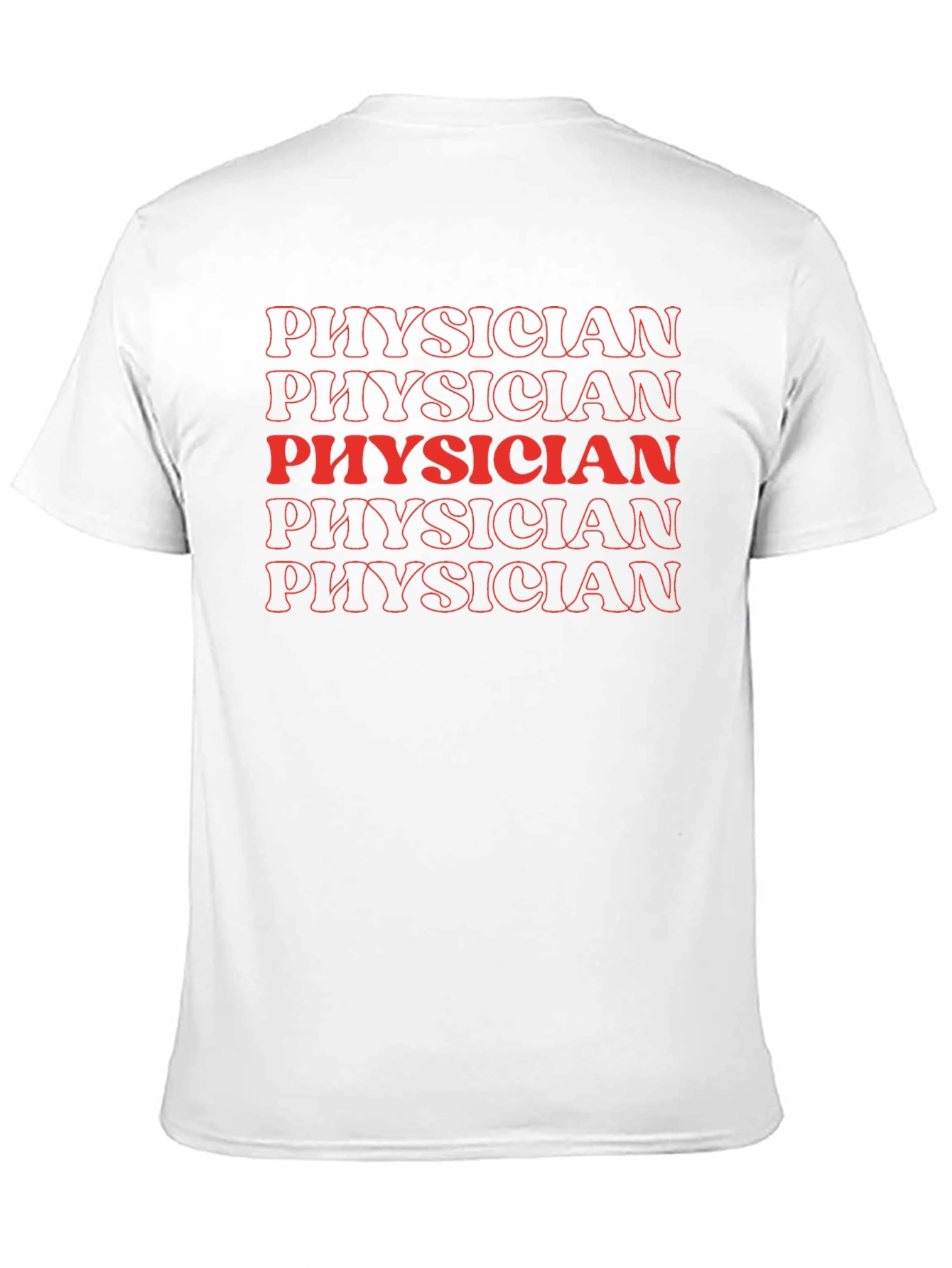 Physician Retro Style Graphic T-Shirt