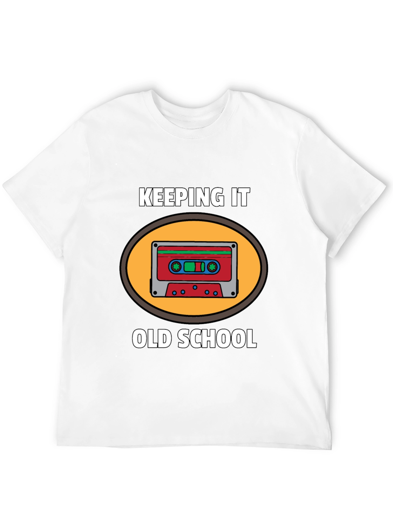 Keeping it Old School Cassette Tape T-Shirt