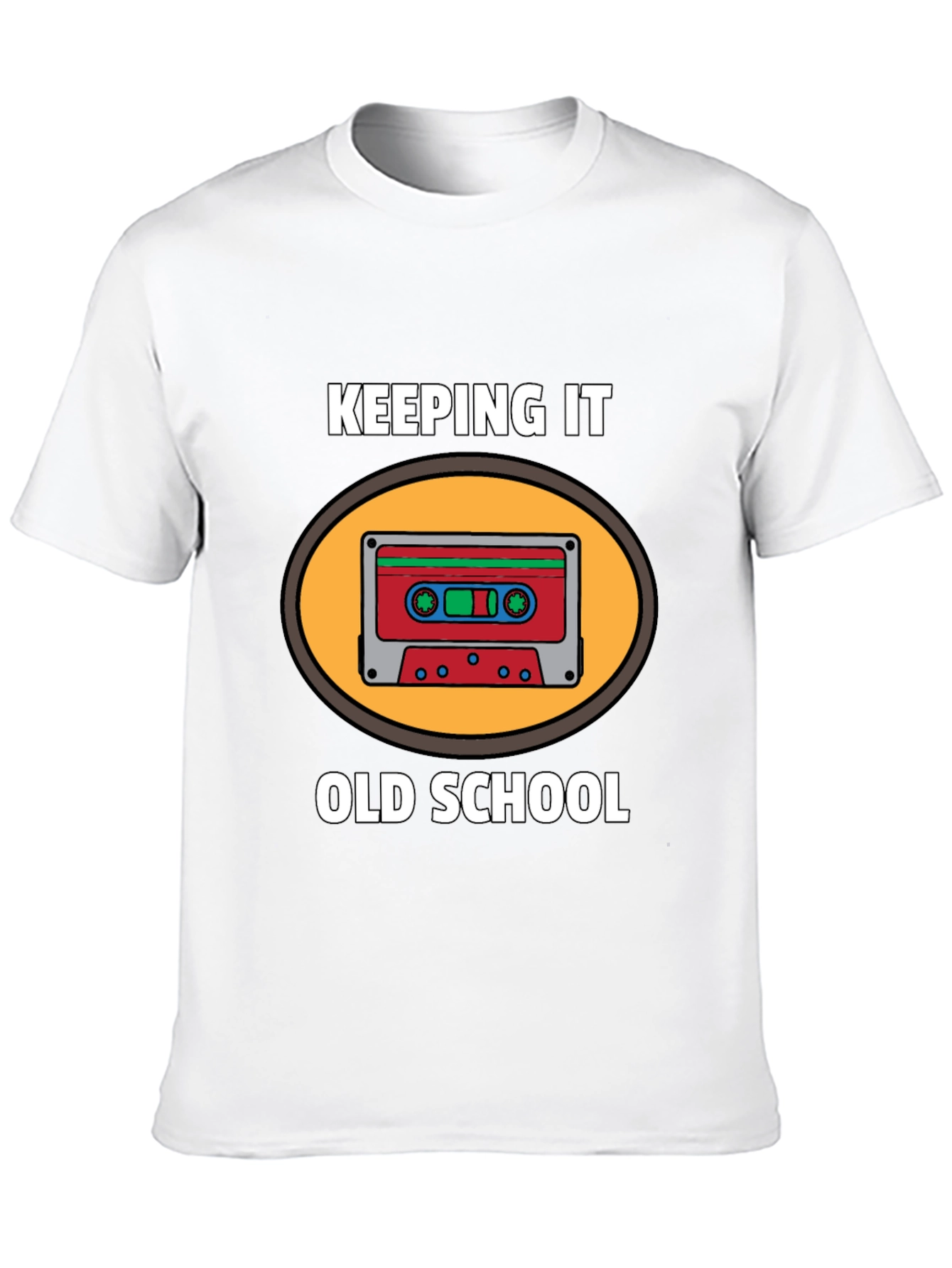 Keeping it Old School Cassette Tape T-Shirt