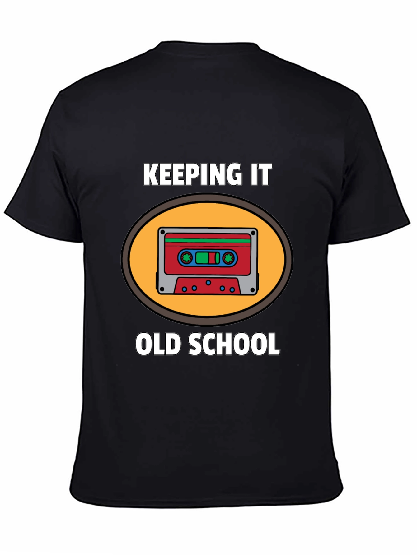 Keeping it Old School Cassette Tape T-Shirt