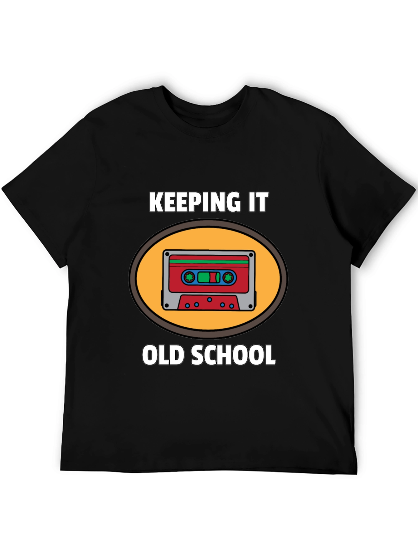 Keeping it Old School Cassette Tape T-Shirt