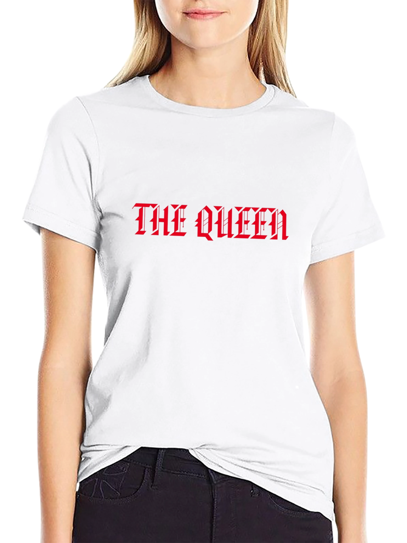 The Queen Graphic T-Shirt - Black