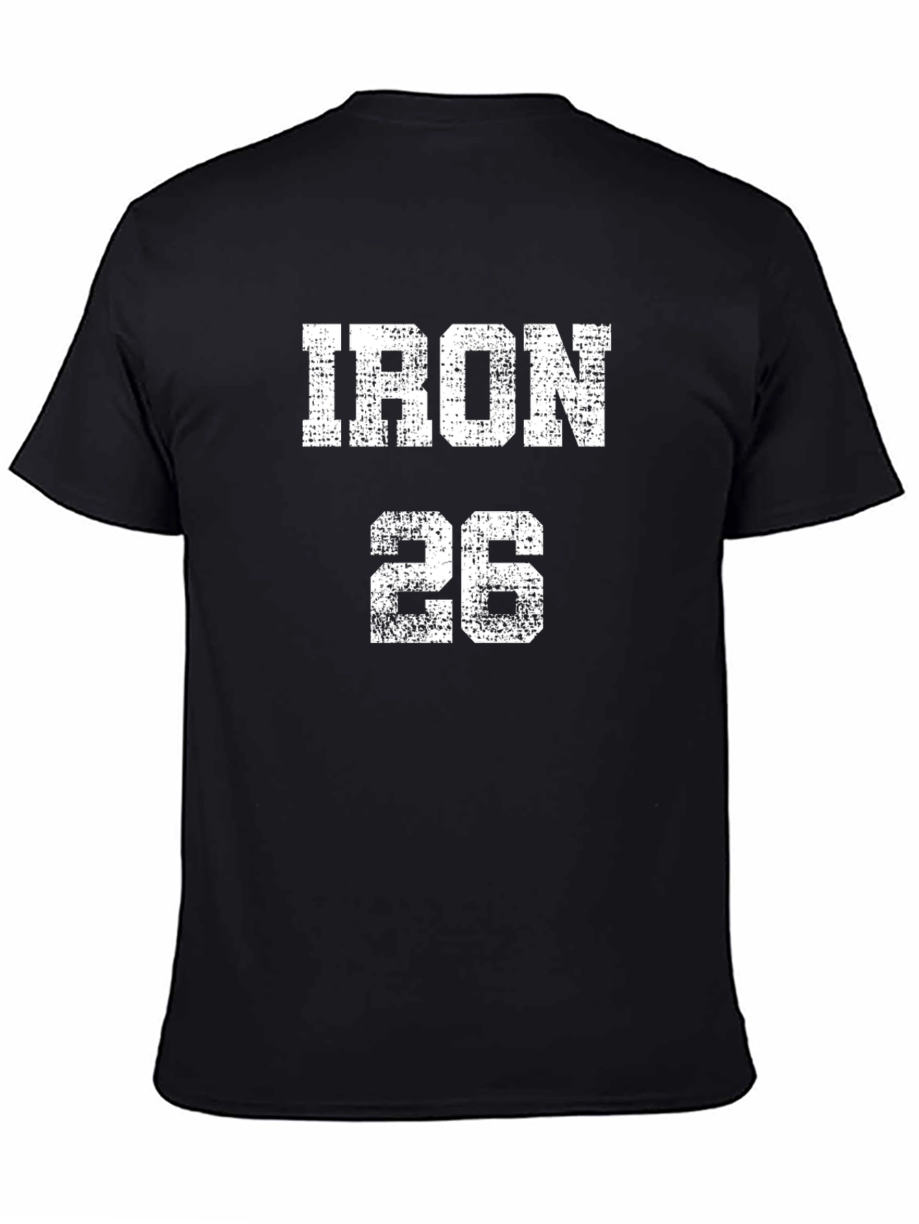 Iron 26 Graphic T-Shirt - Mens Black Tee