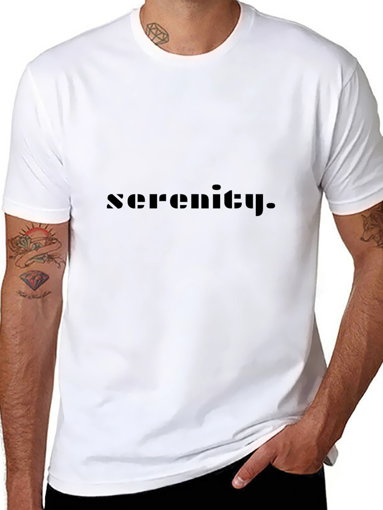 Serenity Black T-Shirt