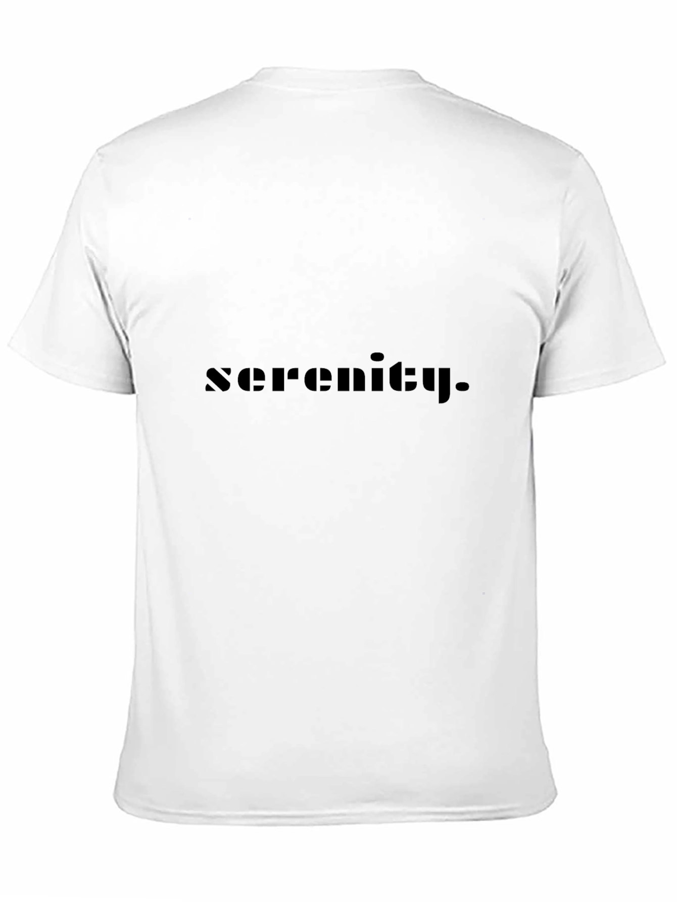 Serenity Black T-Shirt