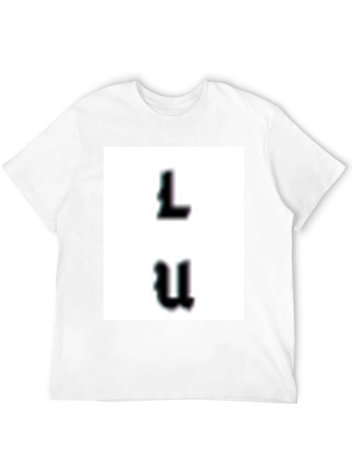 Modern Black Graphic Tee - LU Design