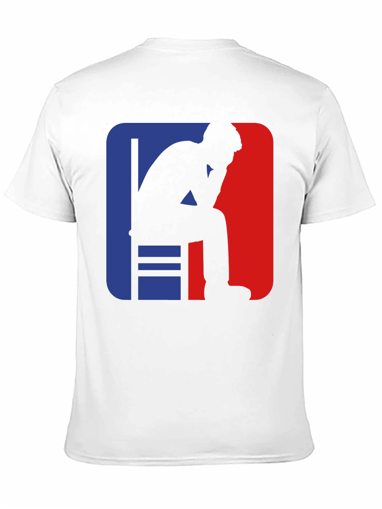 Pensive Man Graphic Tee - Black Cotton T-Shirt