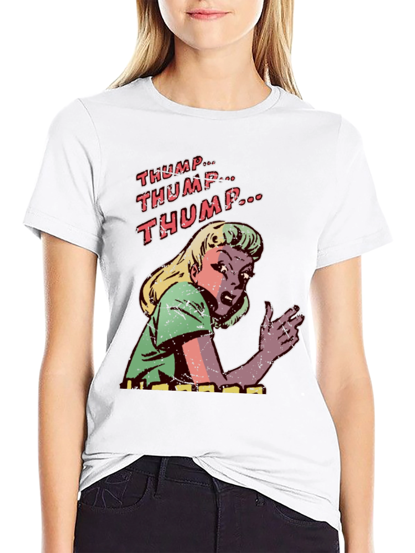 Retro Comic Pop Art T-Shirt - Thump
