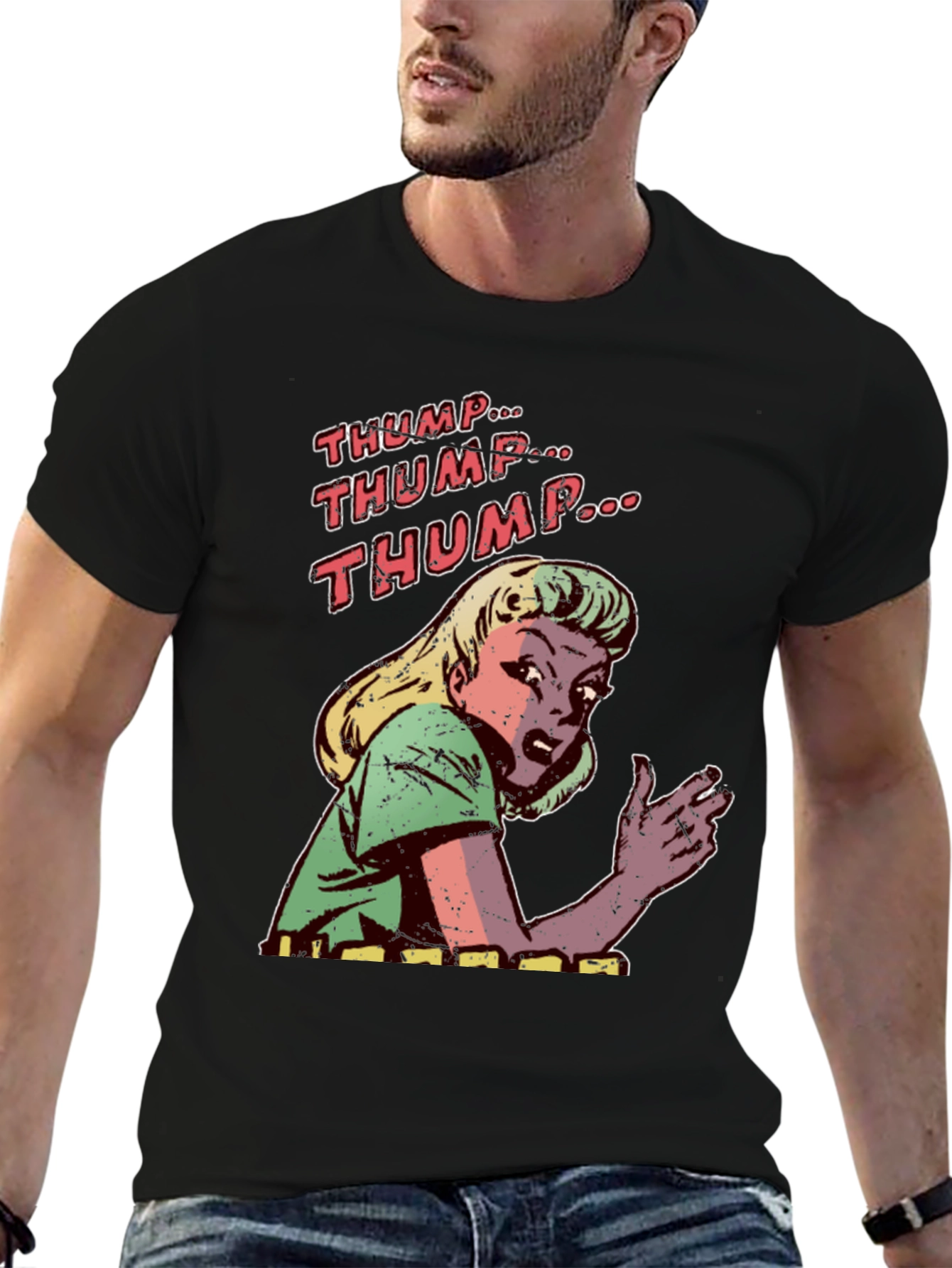 Retro Comic Pop Art T-Shirt - Thump