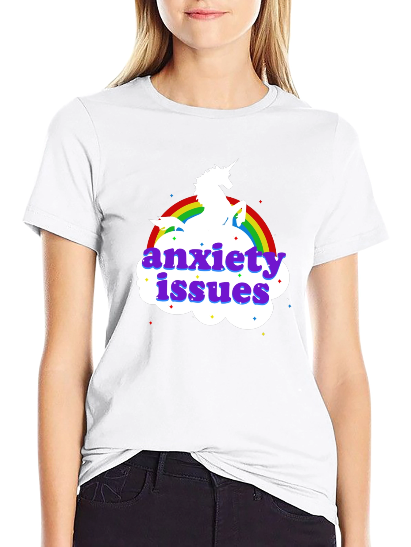Anxiety Issues Unicorn T-Shirt