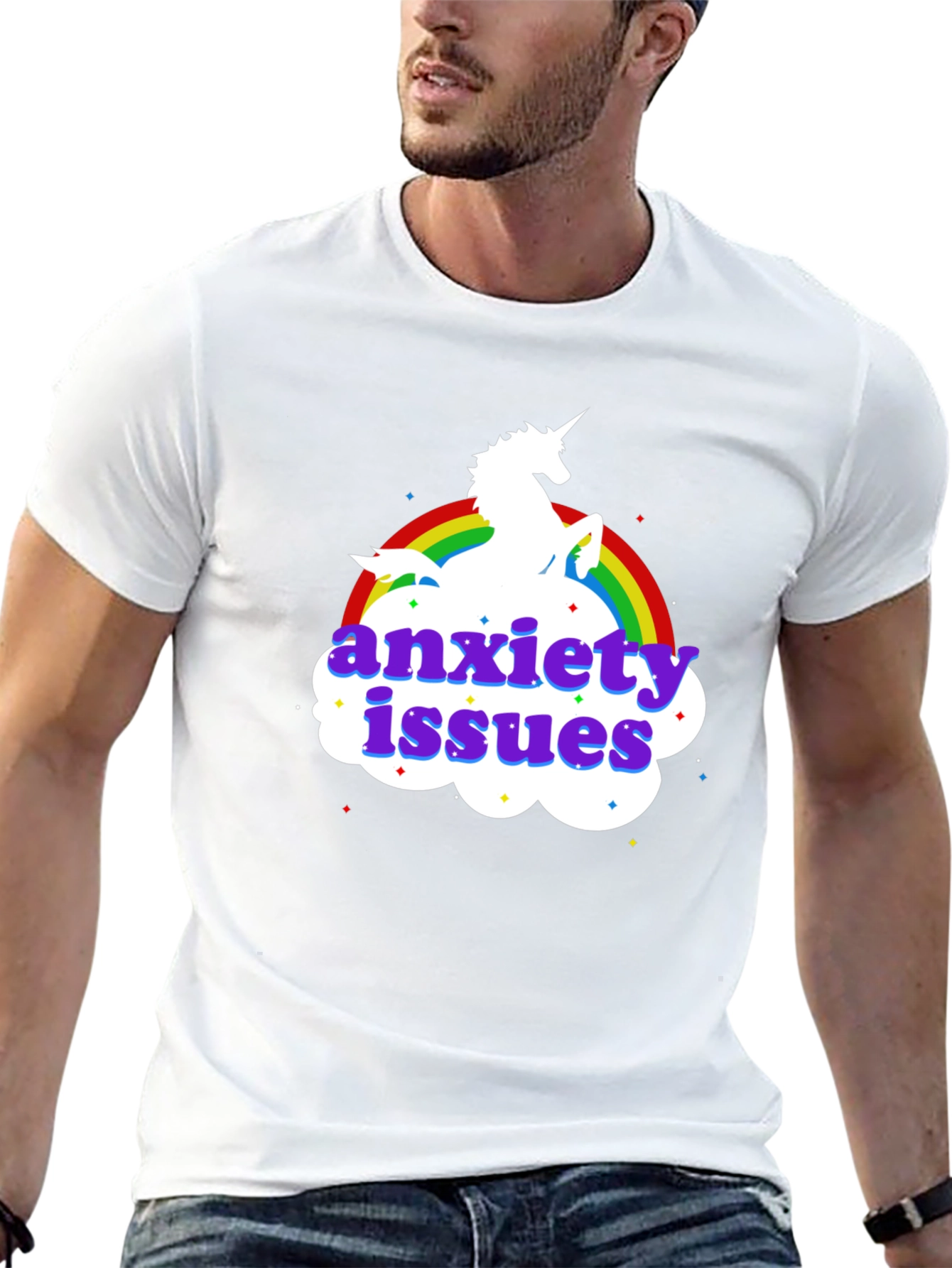Anxiety Issues Unicorn T-Shirt
