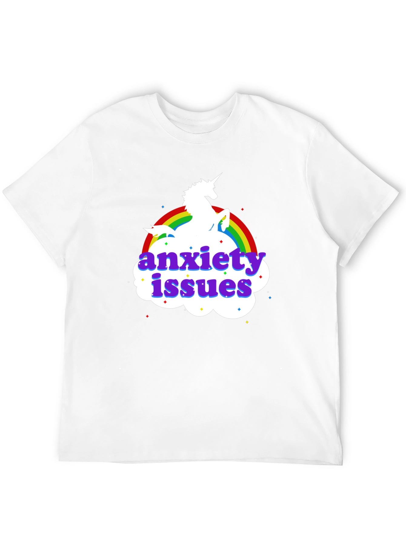 Anxiety Issues Unicorn T-Shirt