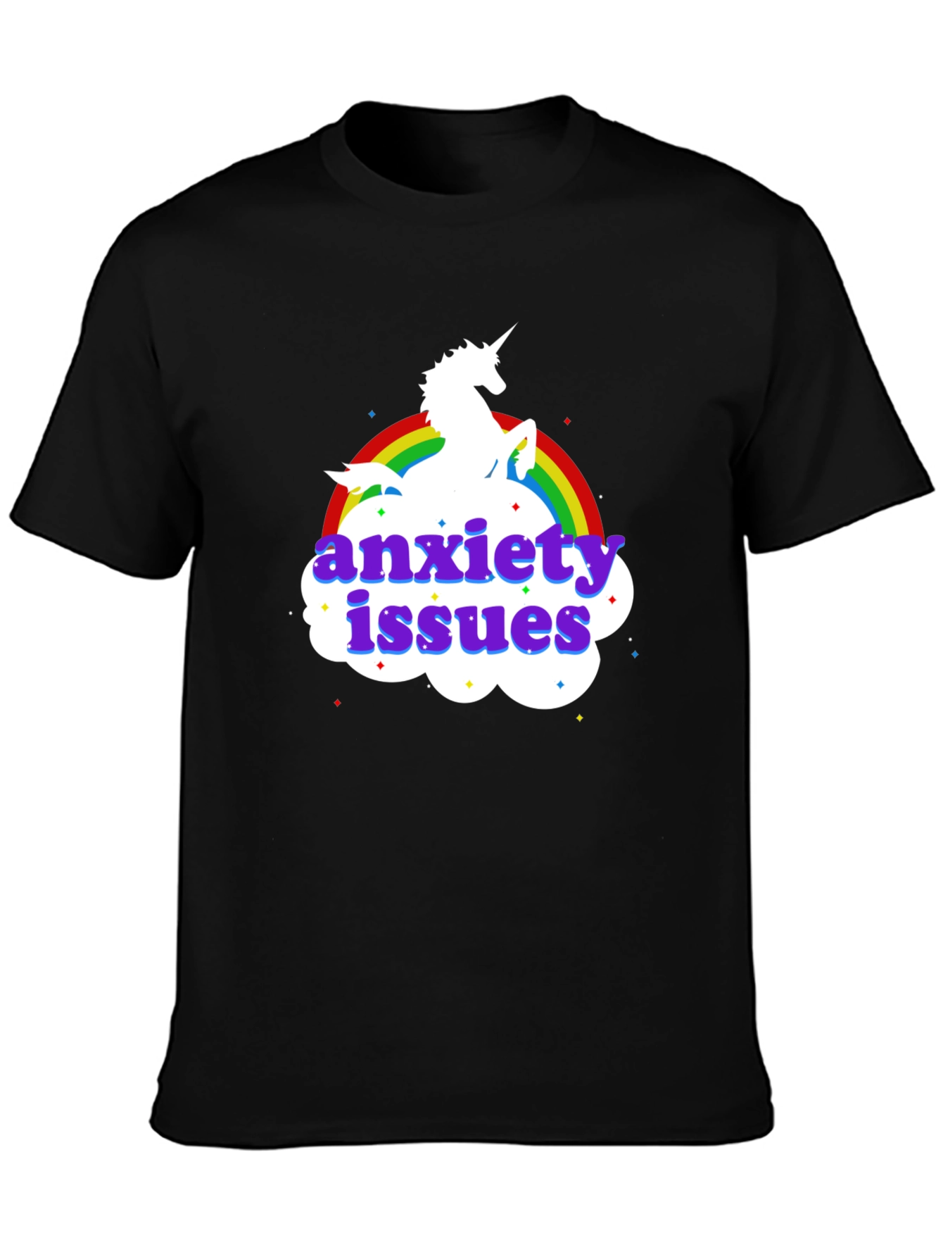 Anxiety Issues Unicorn T-Shirt