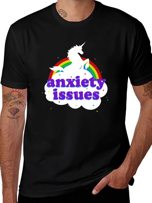 Anxiety Issues Unicorn T-Shirt