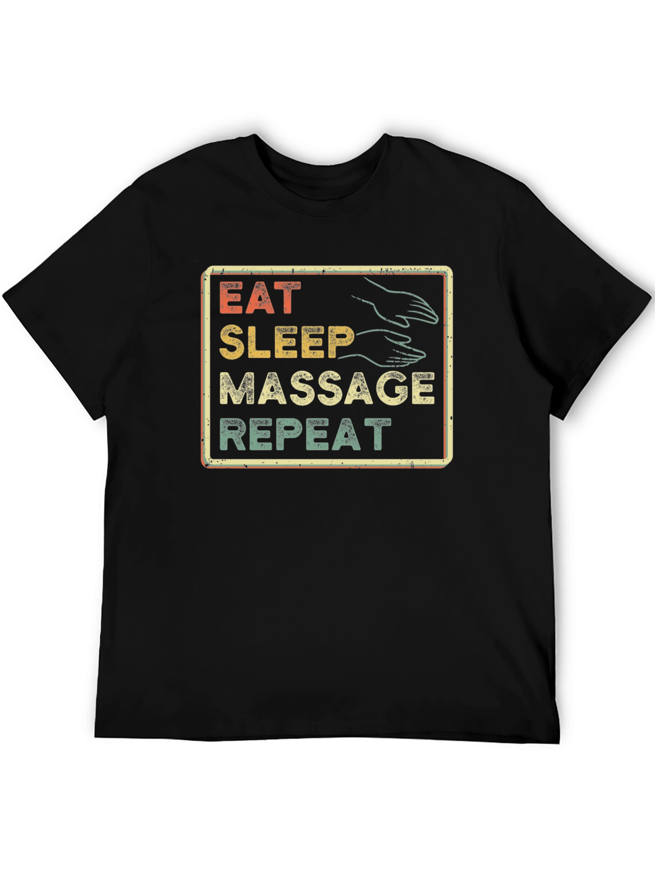 Eat Sleep Massage Repeat T-Shirt