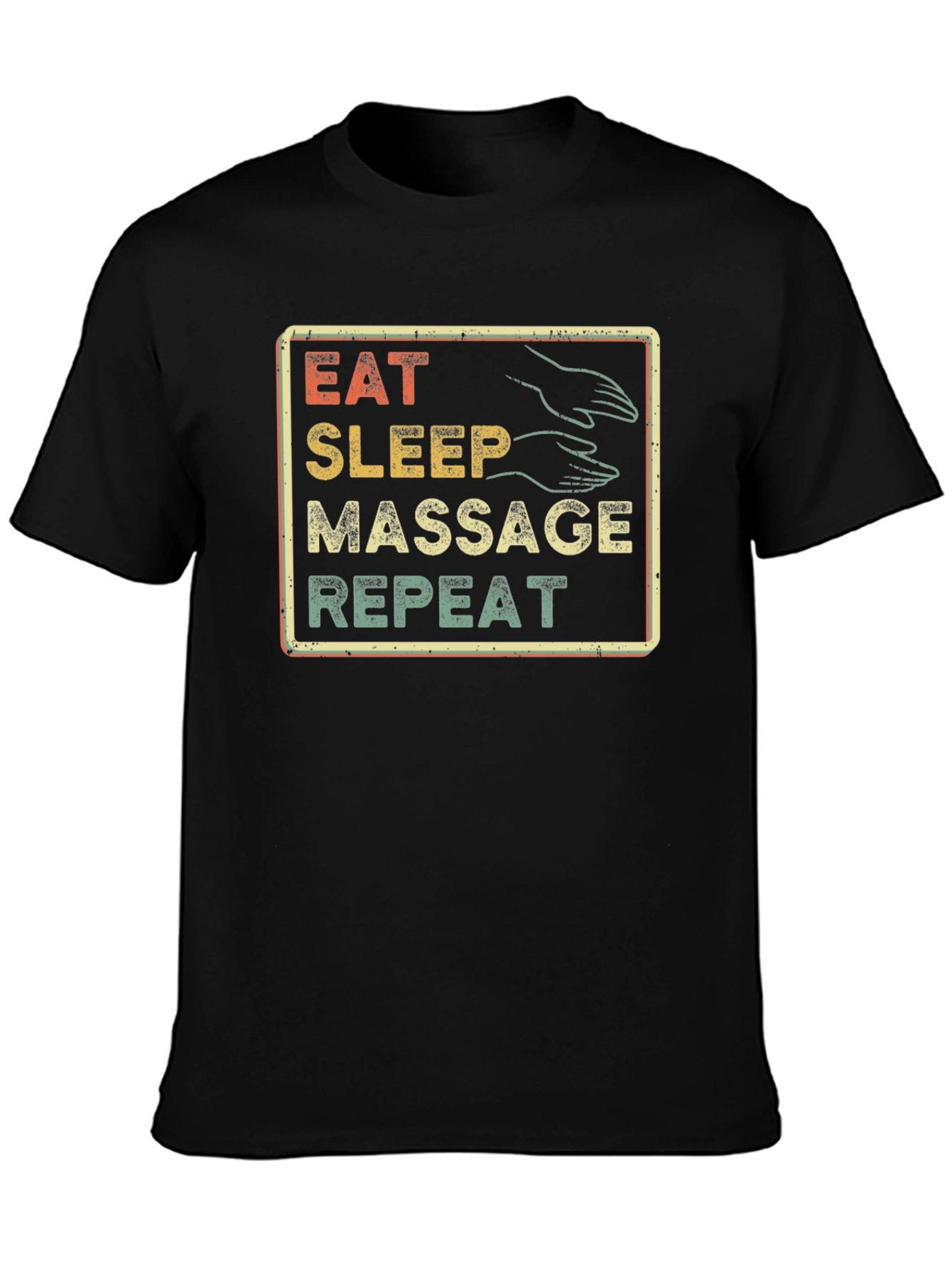 Eat Sleep Massage Repeat T-Shirt