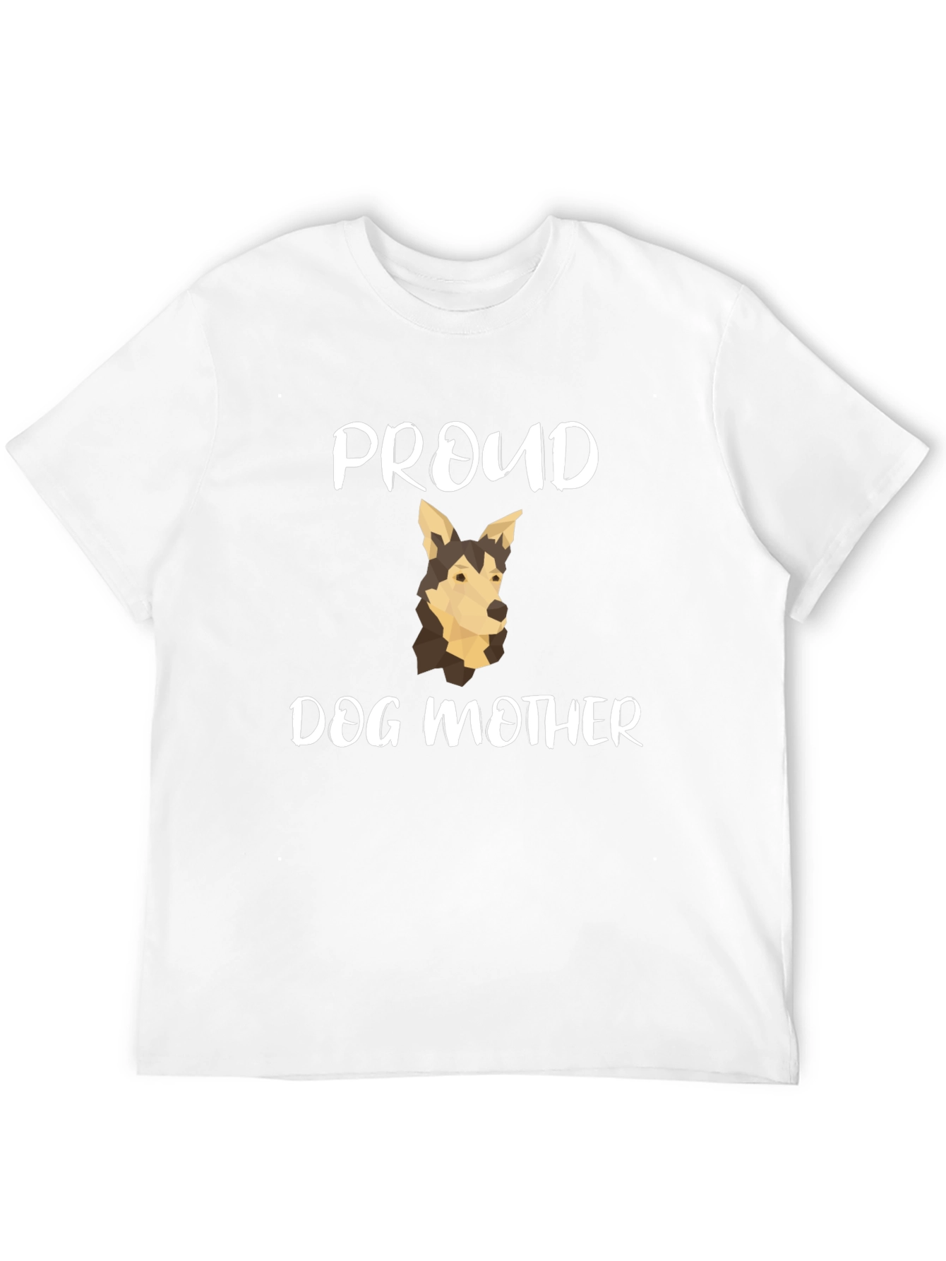 Proud Dog Mother T-Shirt -  Unisex Black Tee