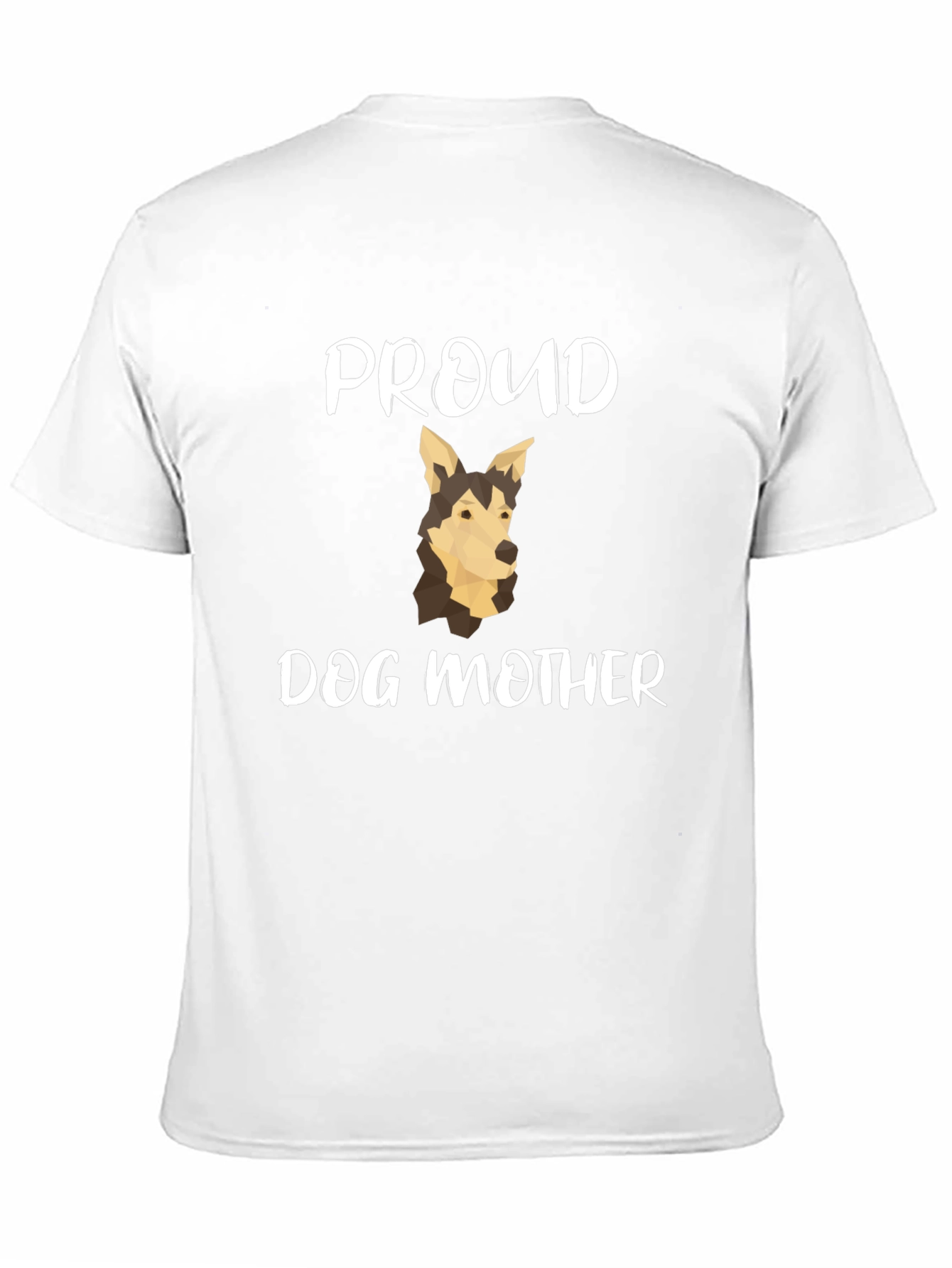 Proud Dog Mother T-Shirt -  Unisex Black Tee