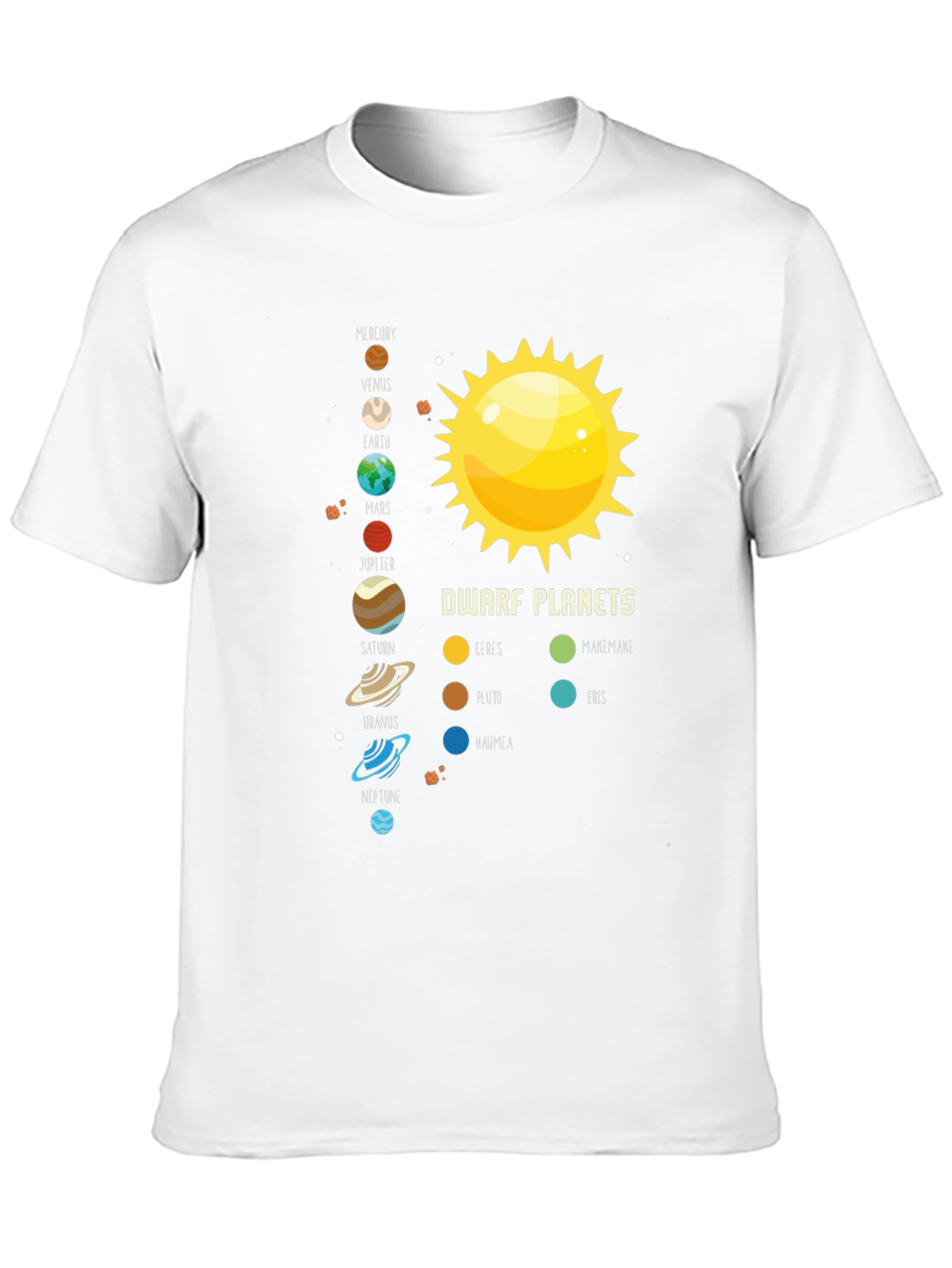 Solar System Planets T-Shirt - Astronomy Space Tee