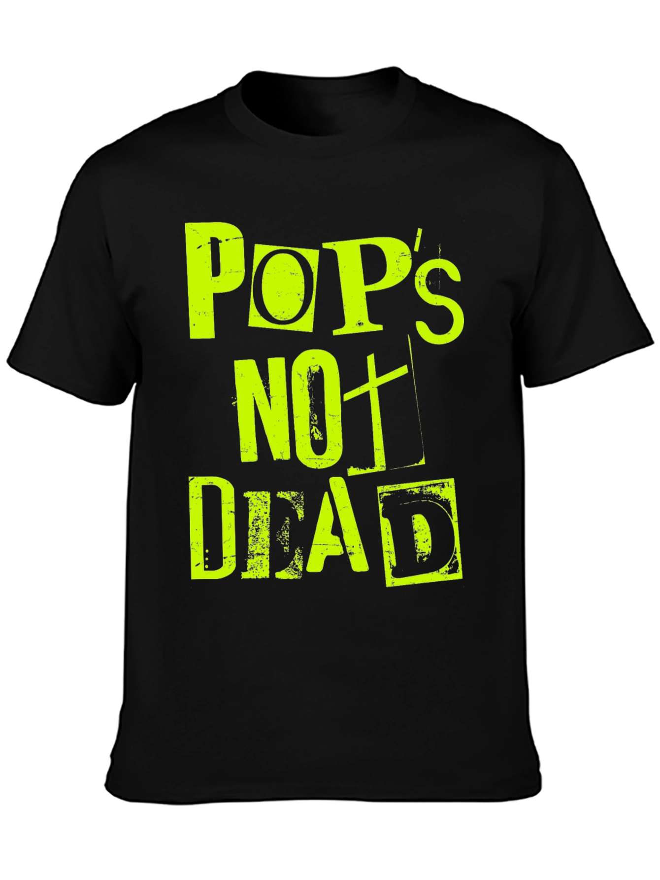 Pops Not Dead Graphic Print Tee