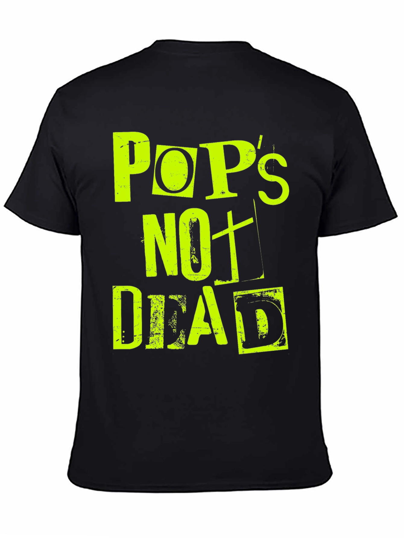 Pops Not Dead Graphic Print Tee