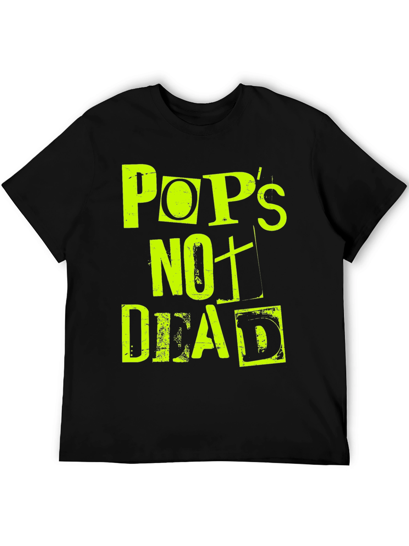 Pops Not Dead Graphic Print Tee