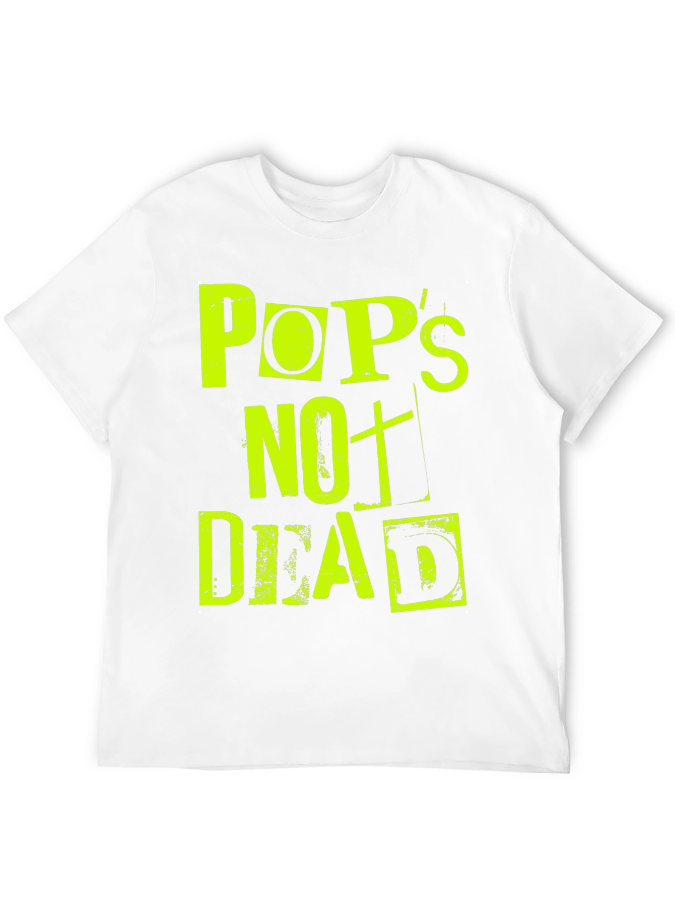 Pops Not Dead Graphic Print Tee