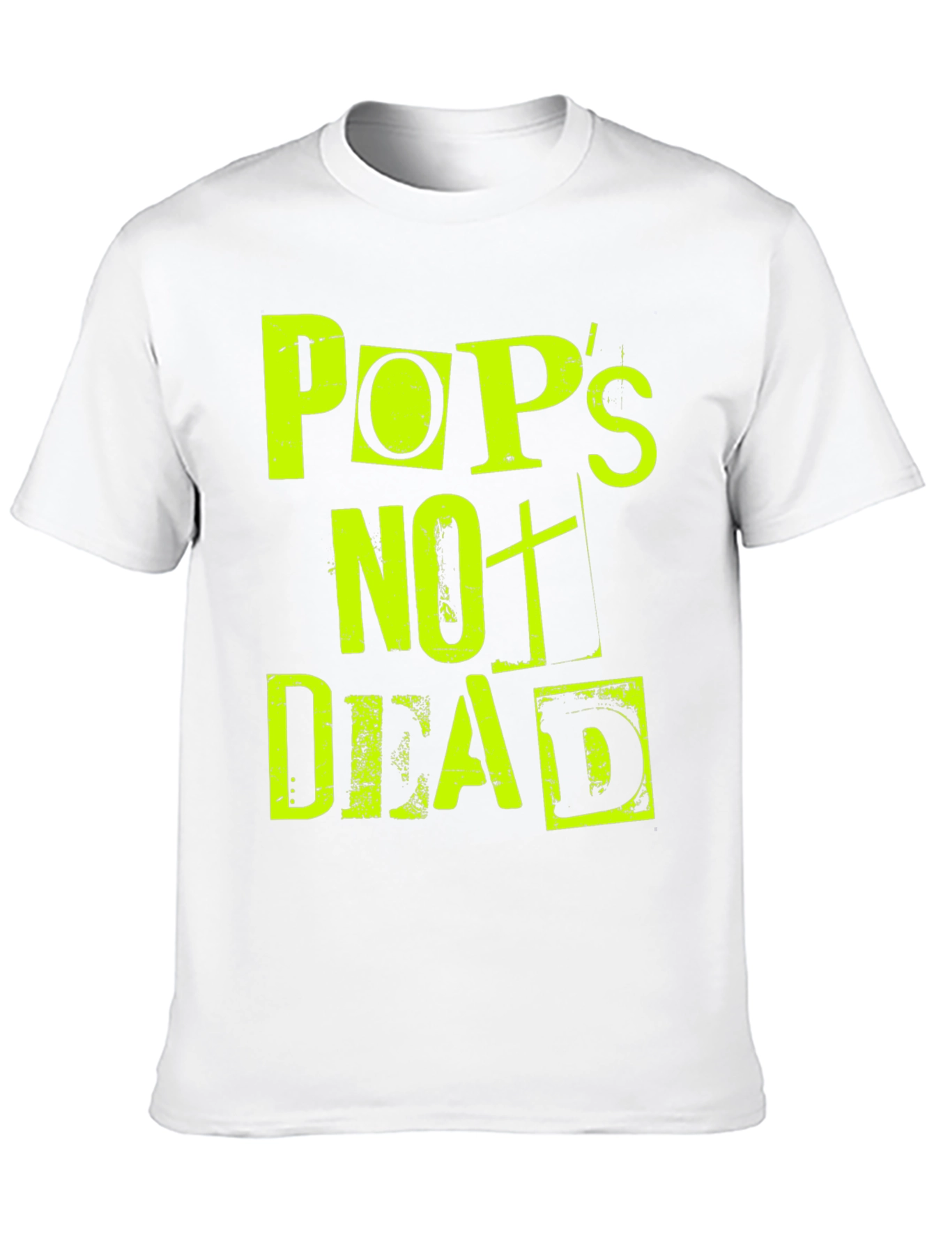 Pops Not Dead Graphic Print Tee