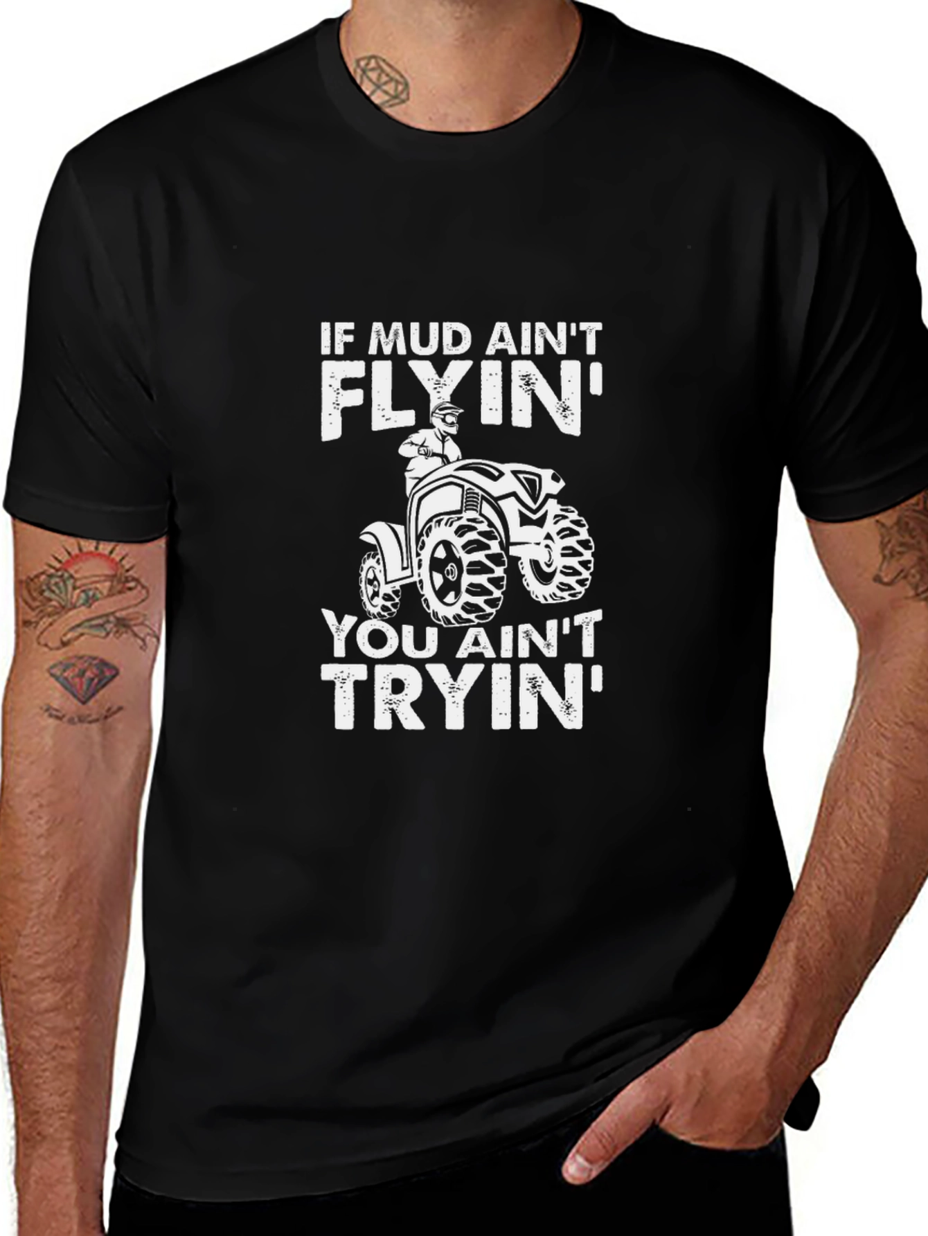 Mud Flyin ATV T-Shirt - Off-Road Adventure Tee