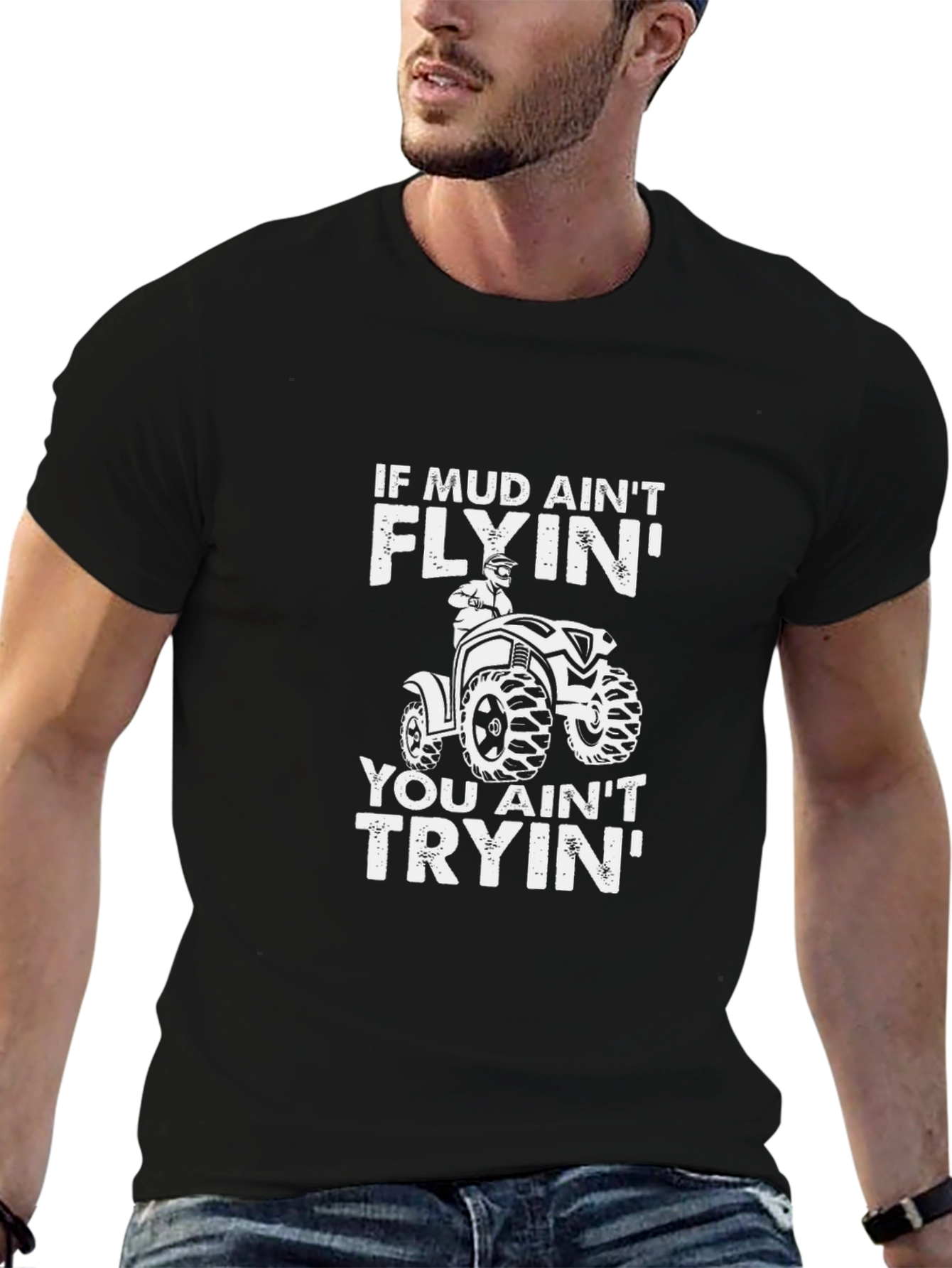 Mud Flyin ATV T-Shirt - Off-Road Adventure Tee