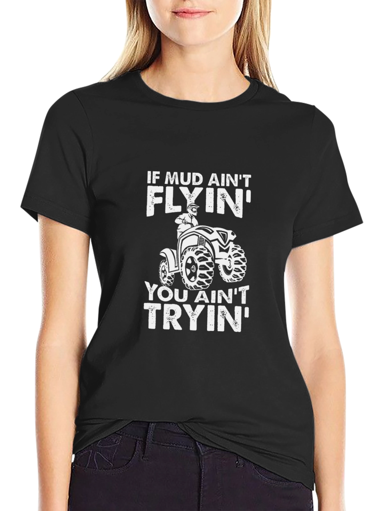 Mud Flyin ATV T-Shirt - Off-Road Adventure Tee
