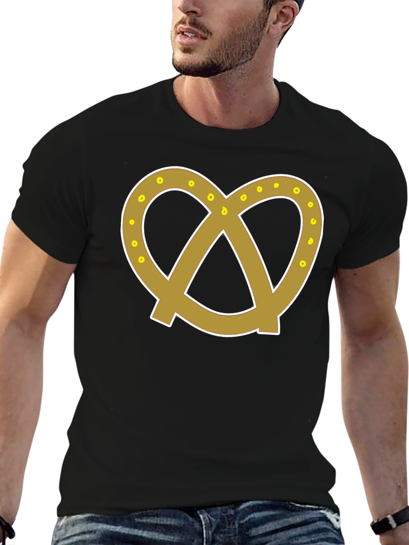 Pretzel Graphic Tee - Casual Comfort