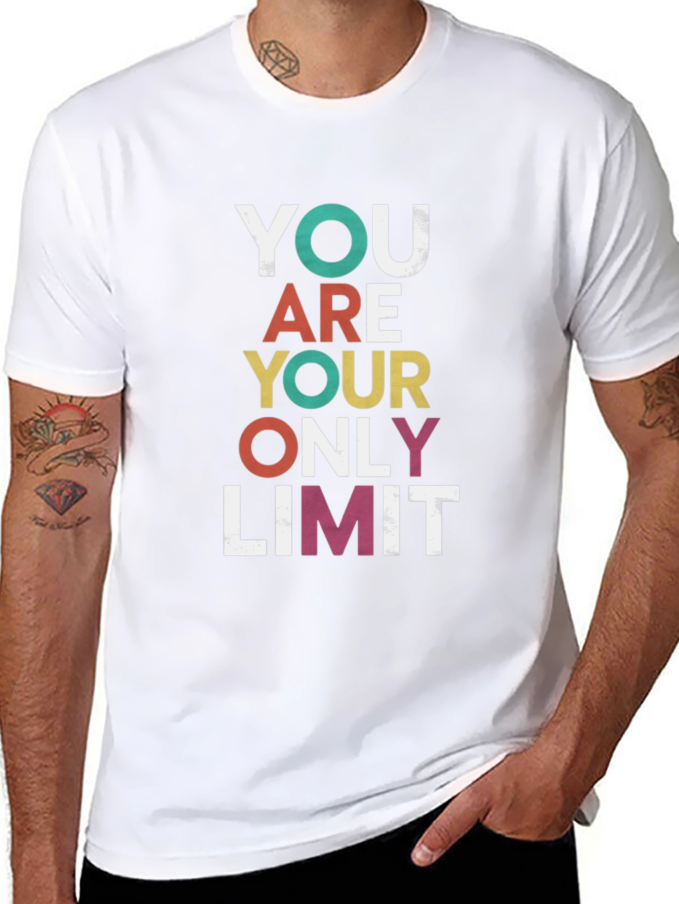 Motivational T-Shirt - You Are Your Only Limit