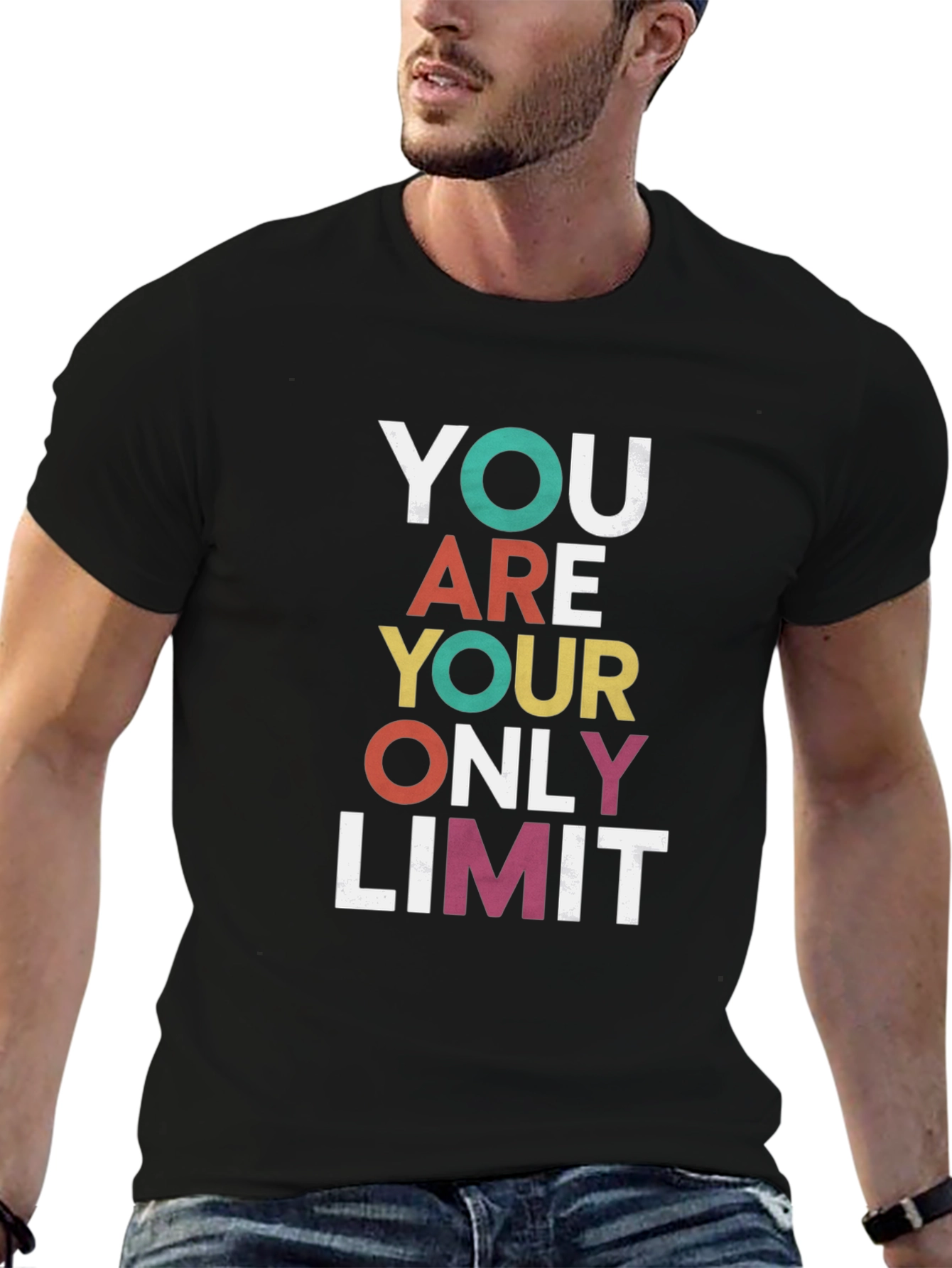 Motivational T-Shirt - You Are Your Only Limit