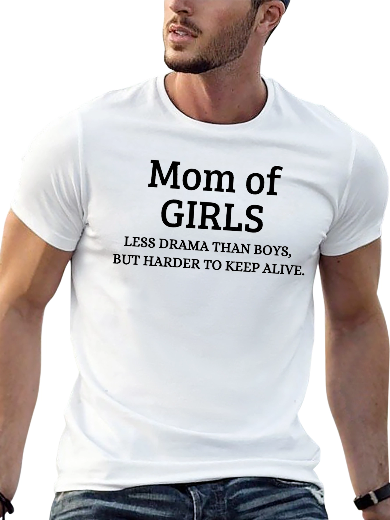 Mom of Girls Funny T-Shirt