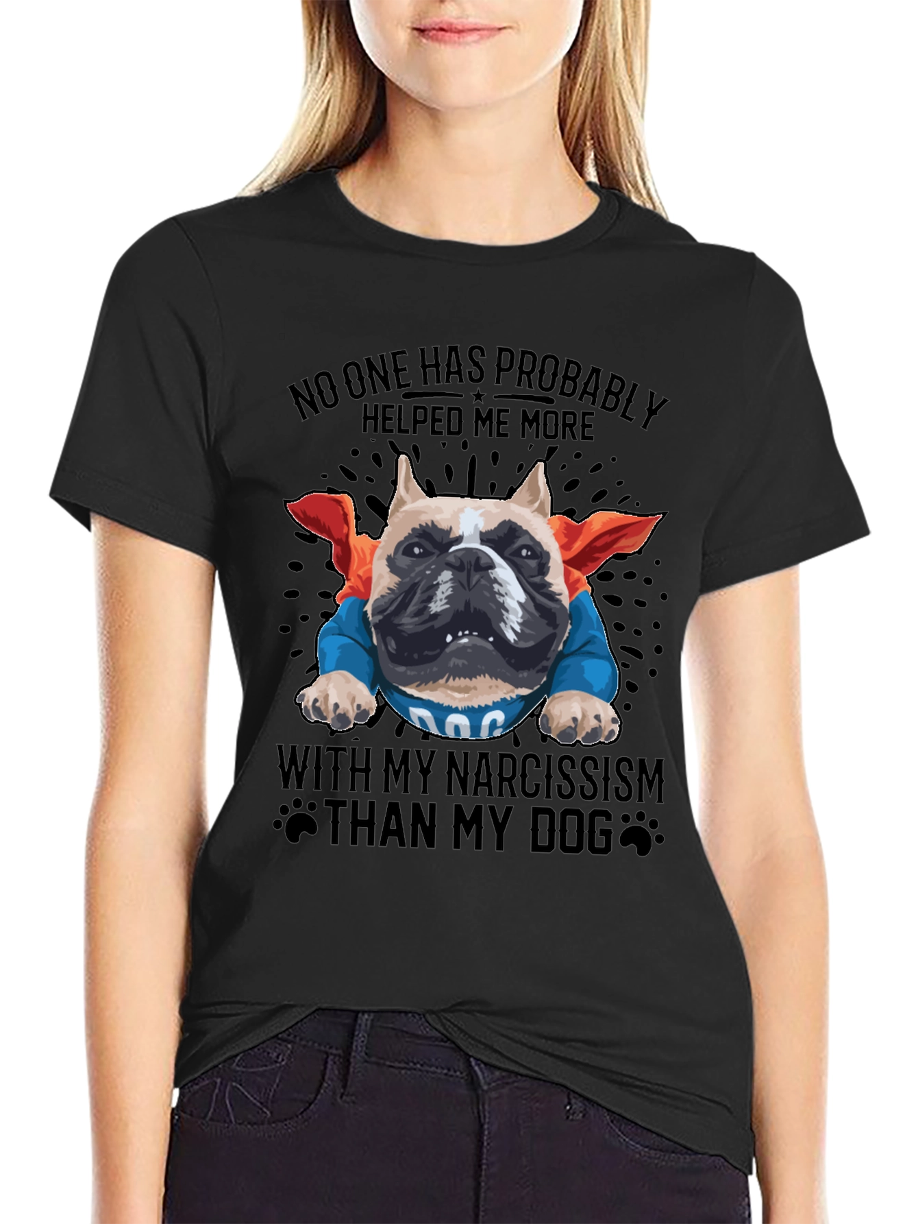 Funny Dog Narcissism T-Shirt